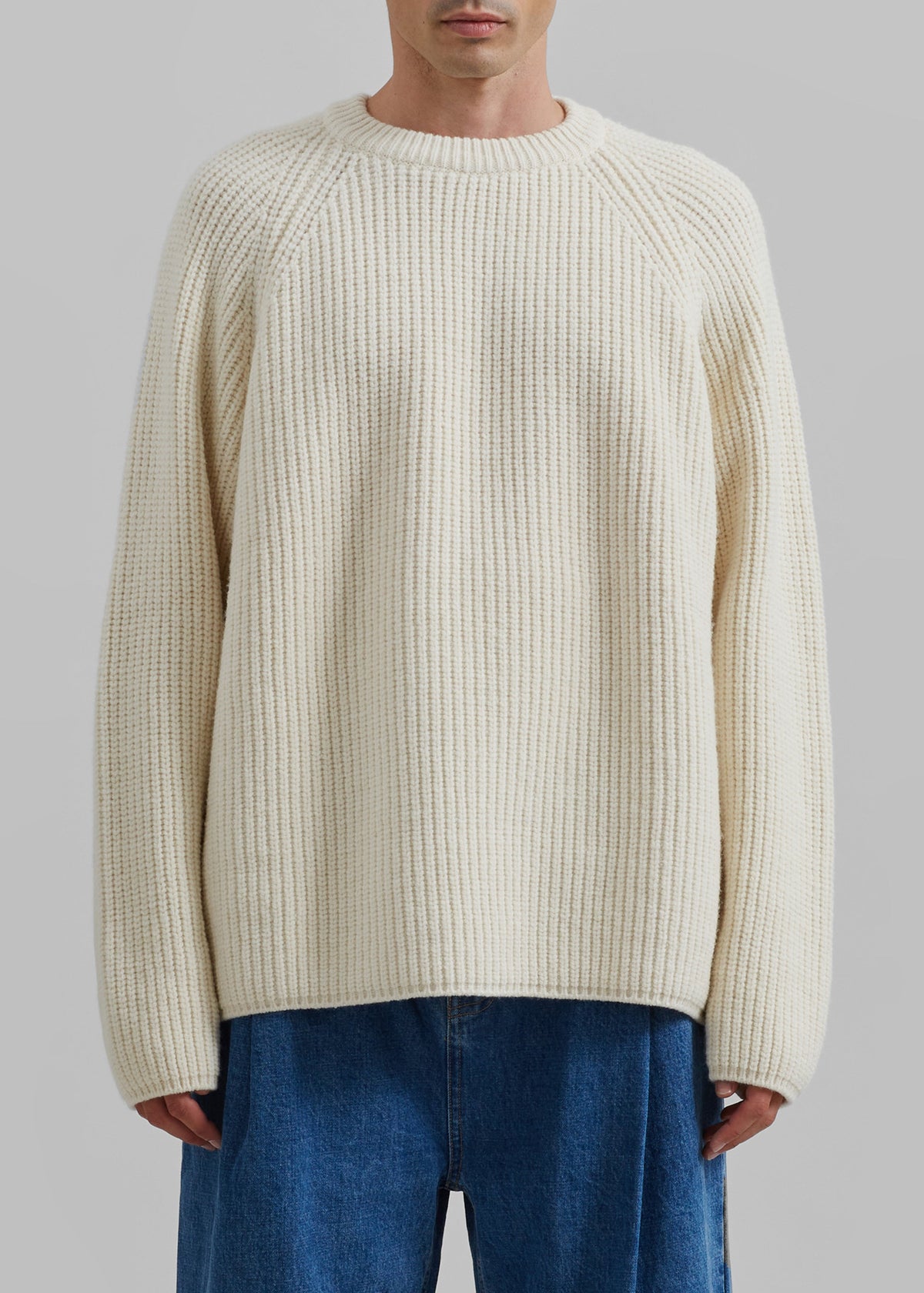 Carter Crewneck Sweater - Beige – view 2 of 10