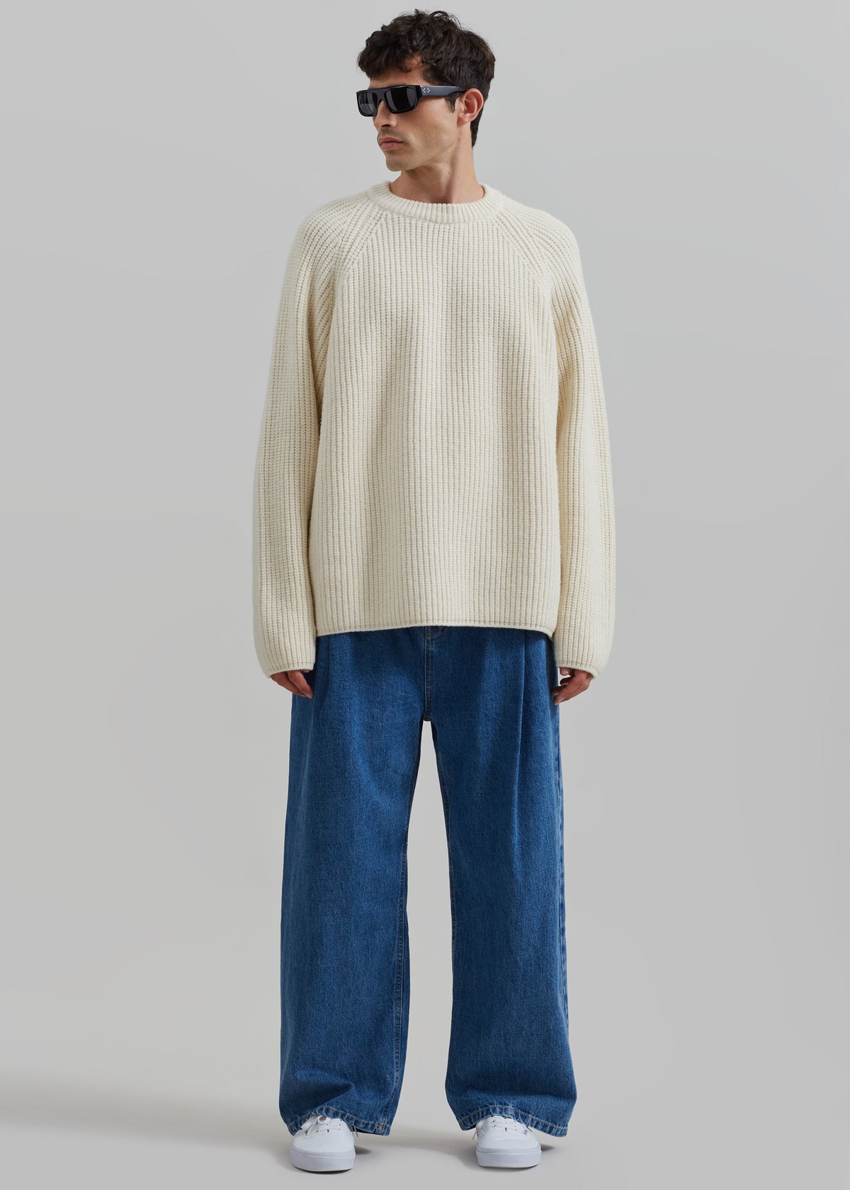 Carter Crewneck Sweater - Beige – view 7 of 10