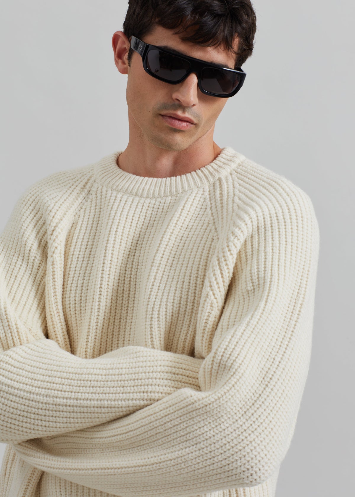 Carter Crewneck Sweater - Beige – view 5 of 10