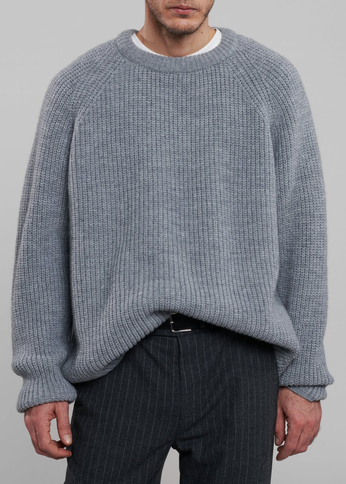 Carter Crewneck Sweater - Grey – view 4 of 7