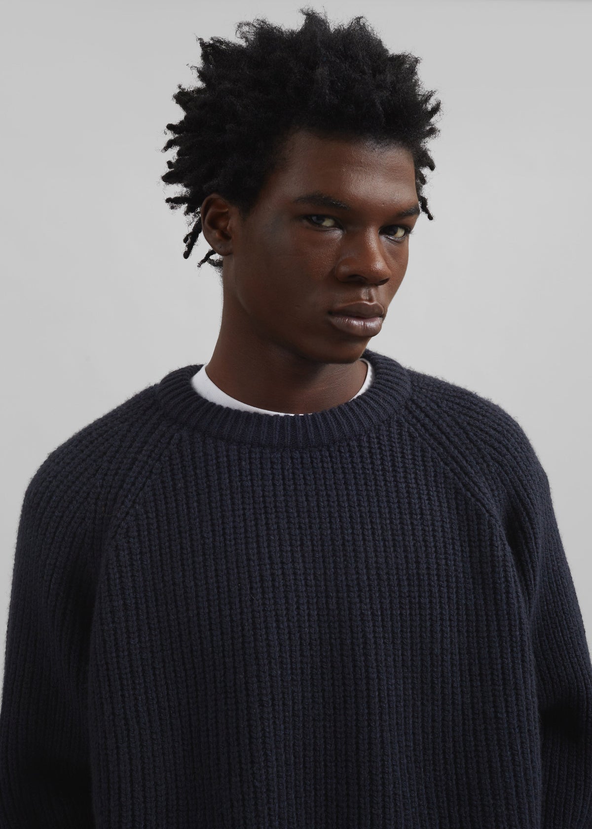 Carter Crewneck Sweater - Navy – view 2 of 8