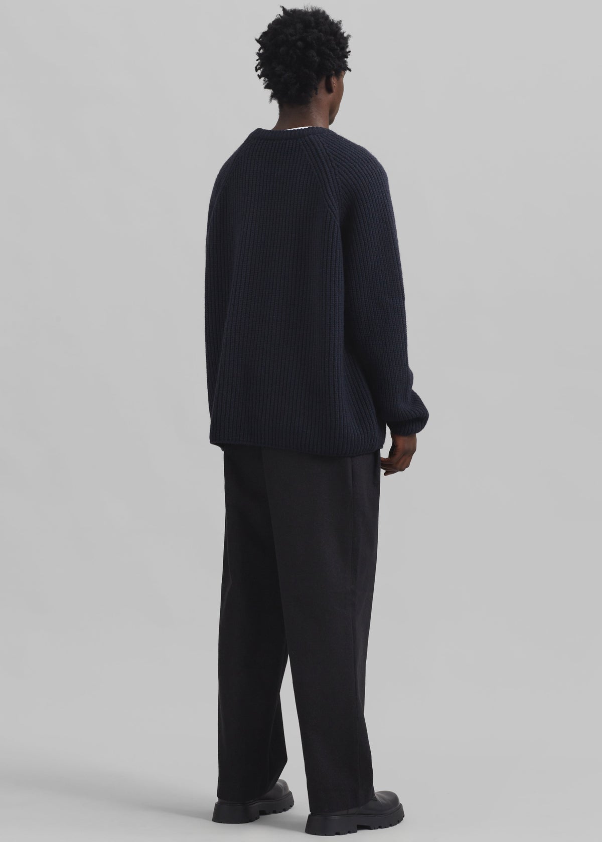 Carter Crewneck Sweater - Navy – view 7 of 8