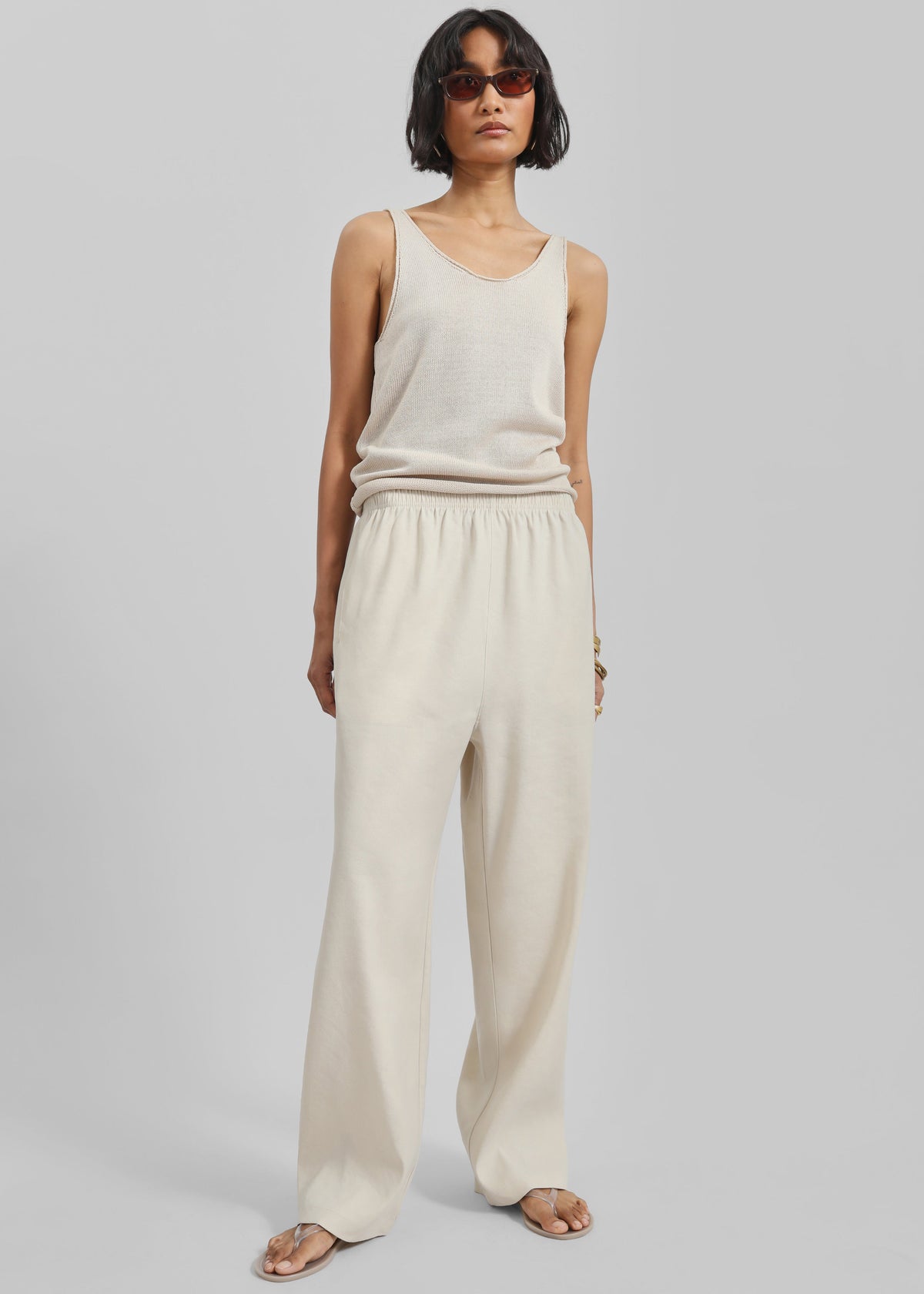 Cavert Linen Pants - Sand – view 4 of 9