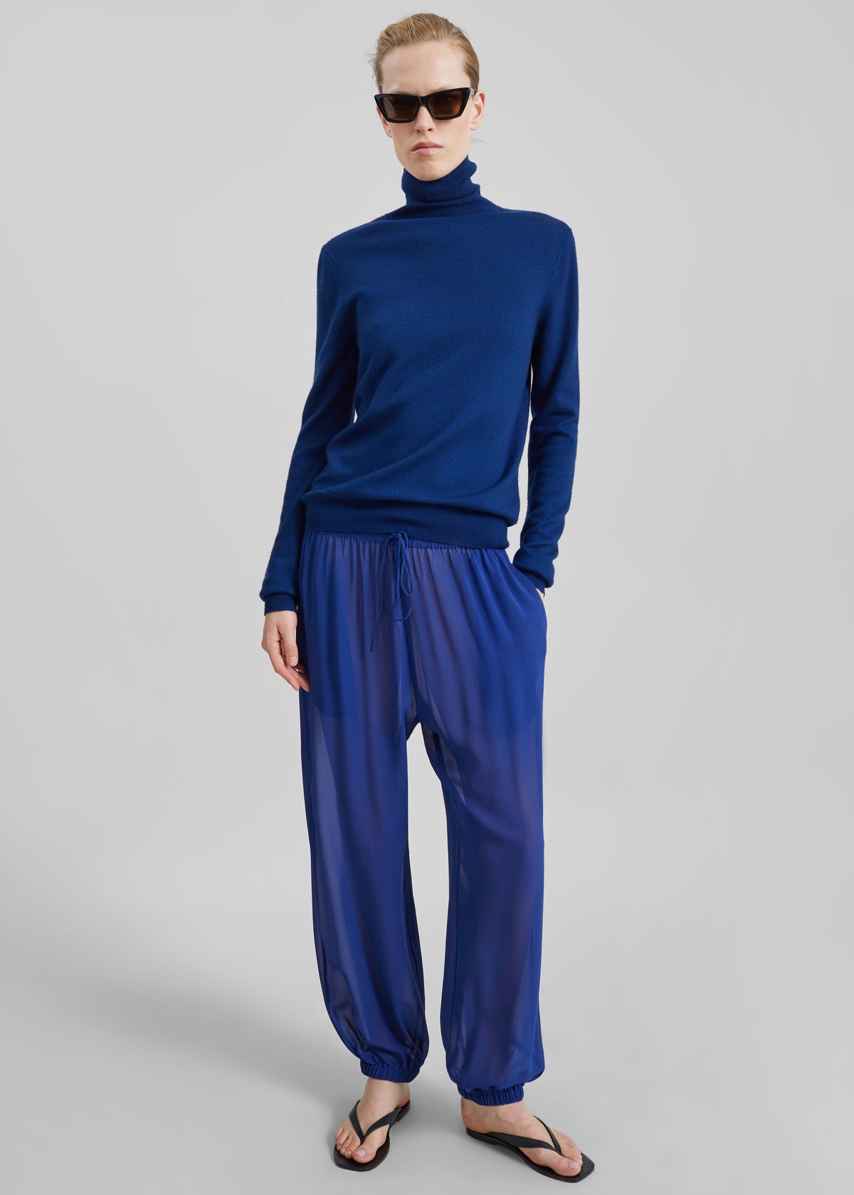 Christopher Esber Bennett Silk Pants - Ink – view 2 of 6