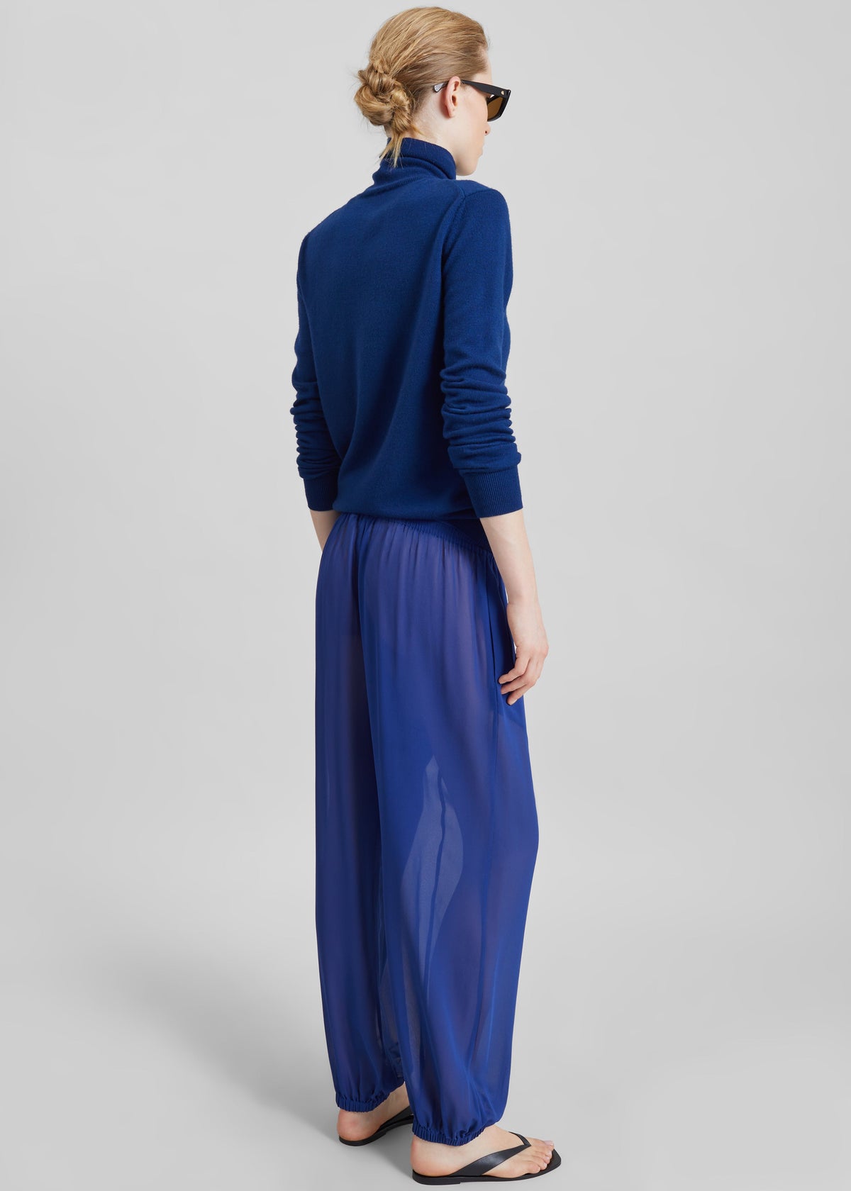 Christopher Esber Bennett Silk Pants - Ink – view 6 of 6