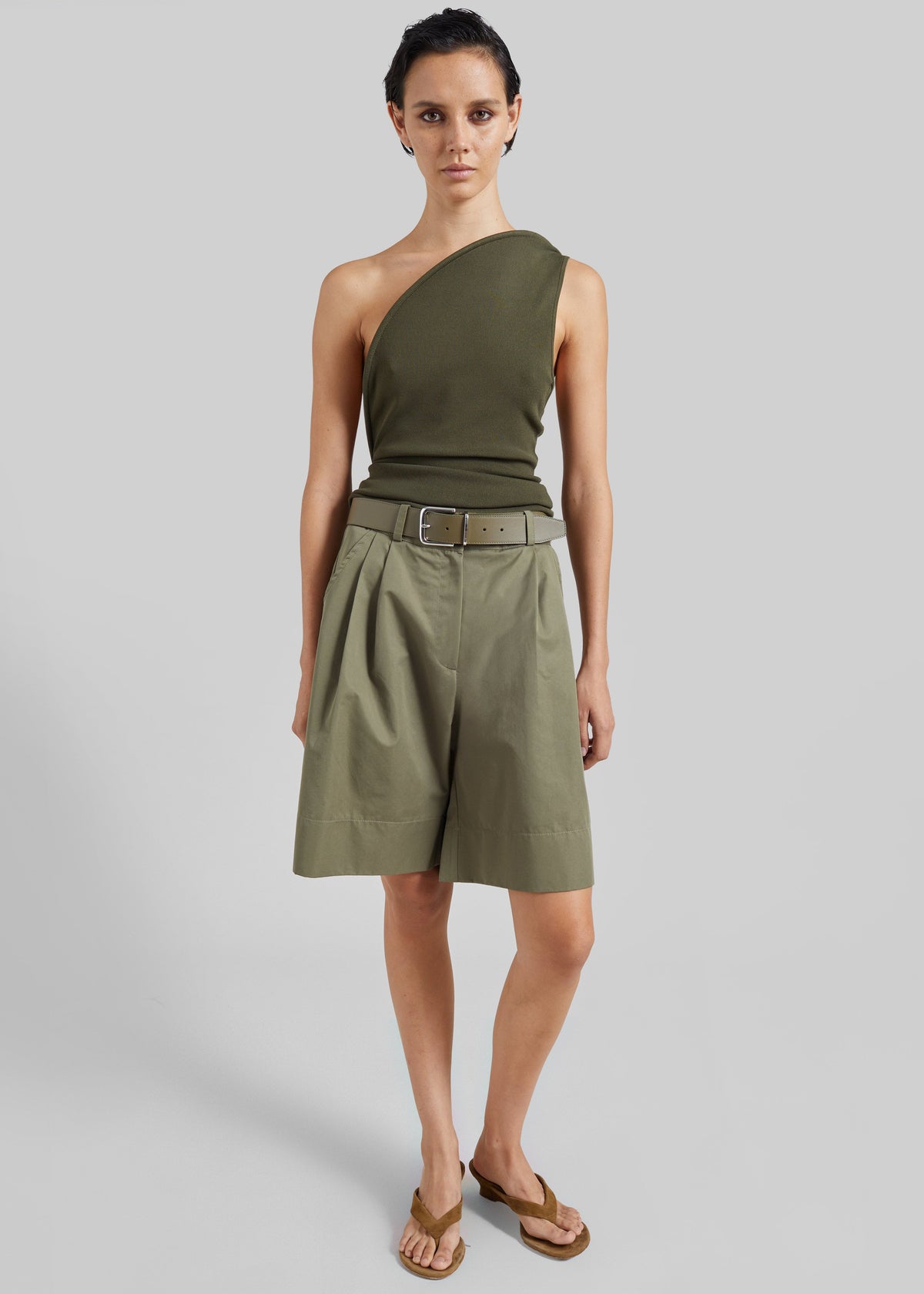 Christopher Esber Concave Wired Top - Kombu Green – view 6 of 6