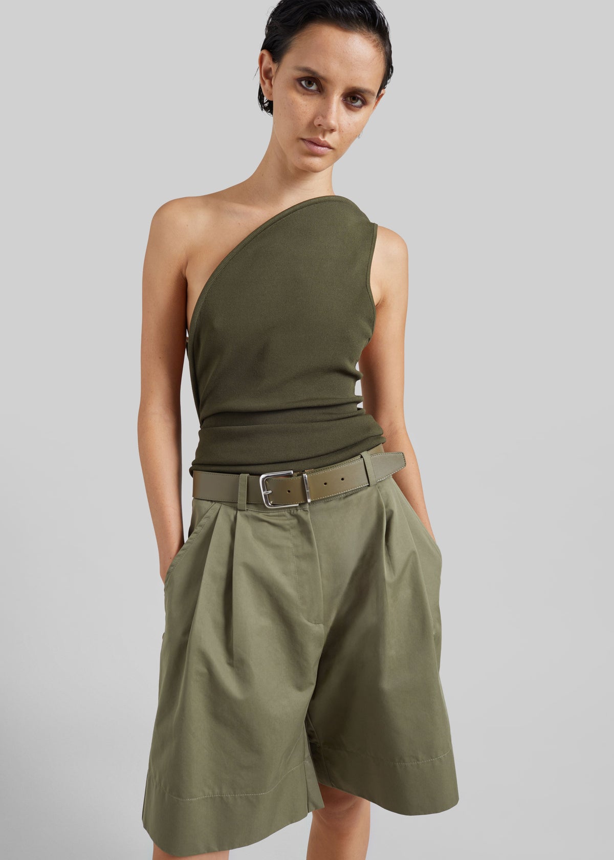 Christopher Esber Concave Wired Top - Kombu Green – view 5 of 6
