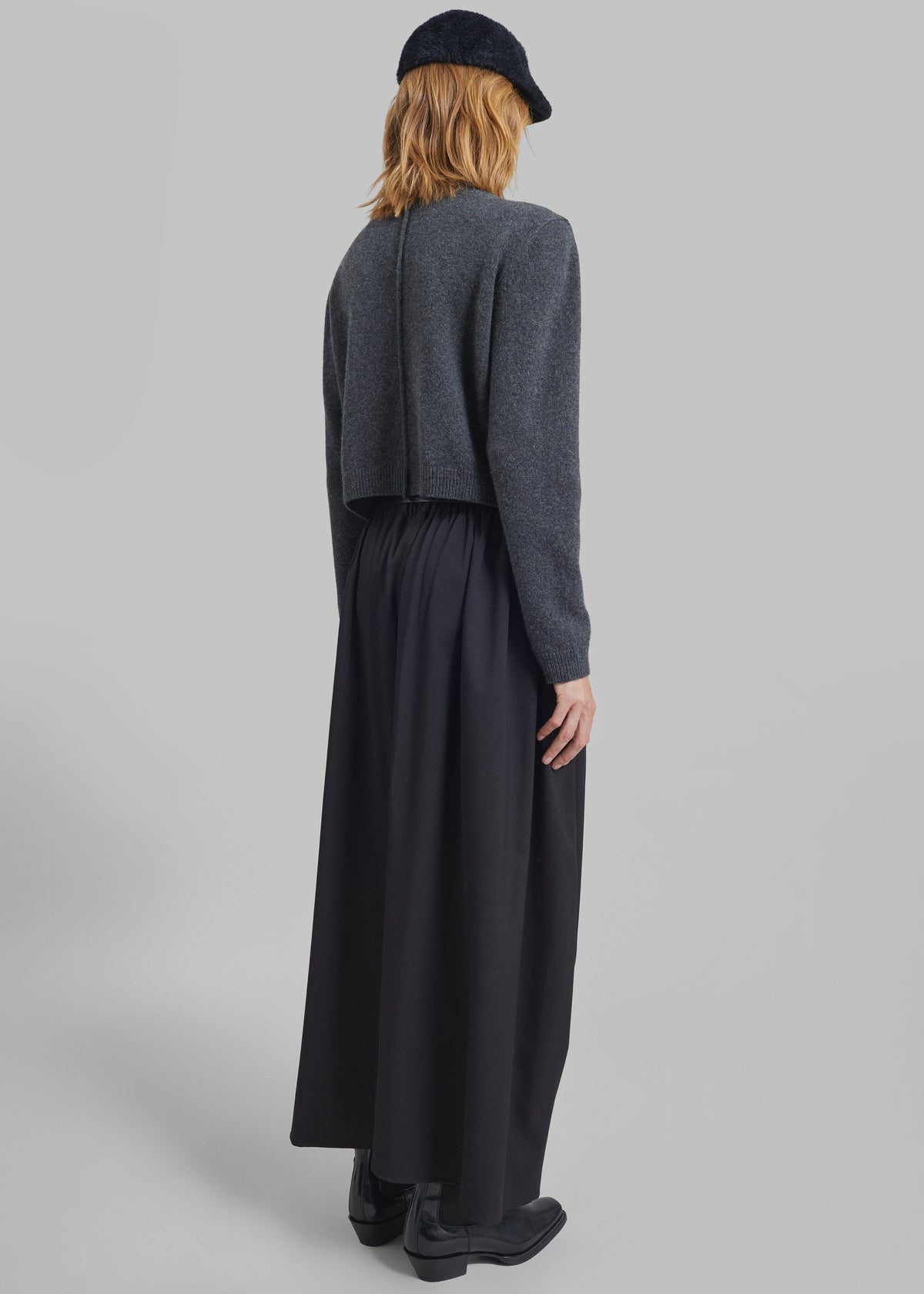 Claremont Cocoon Skirt - Black – view 6 of 7