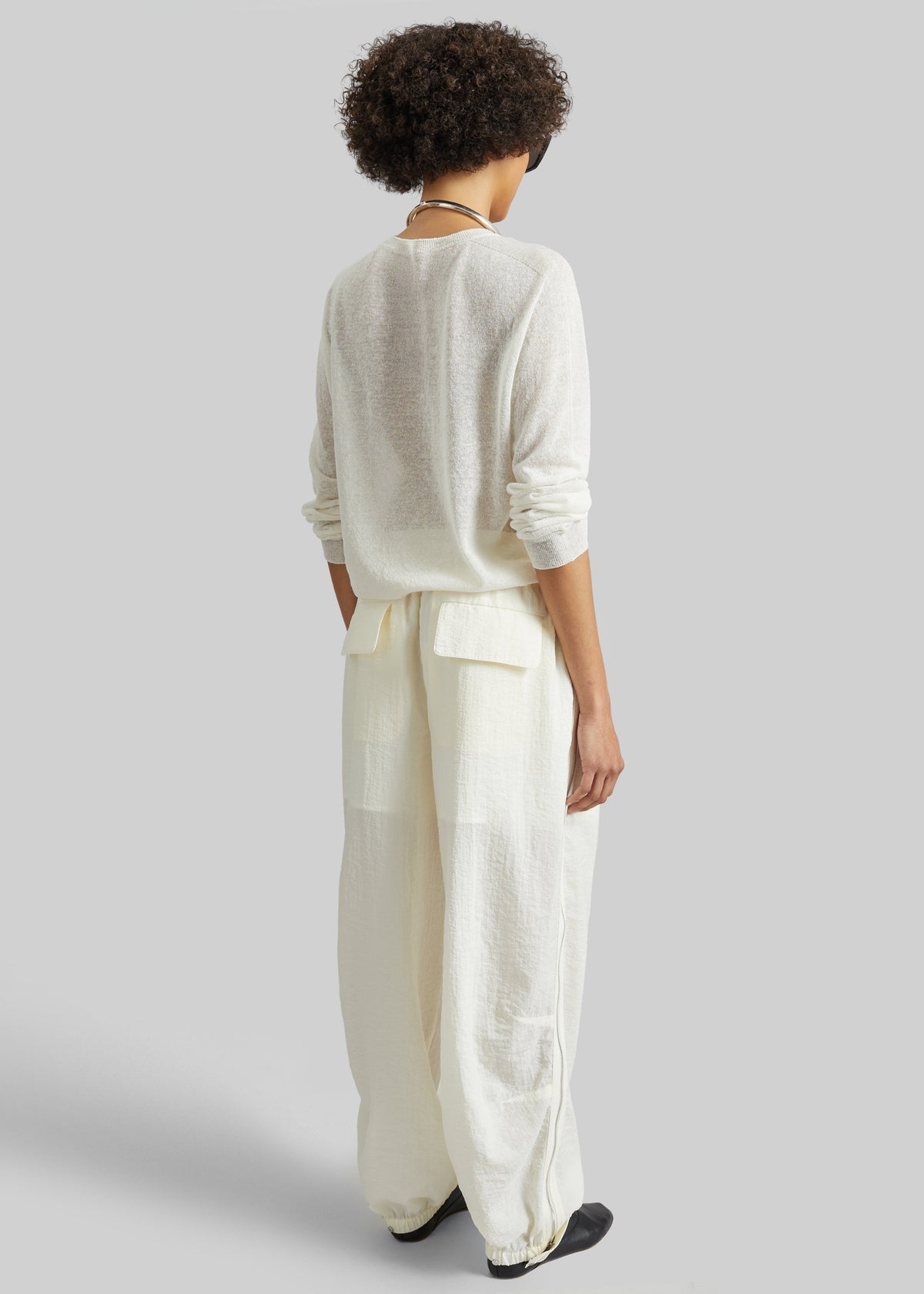 CO Articulated Vented Pants - Milk – view 8 of 9