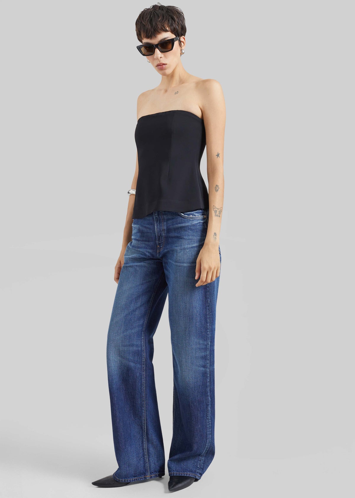 CO Bustier Top - Black – view 4 of 5