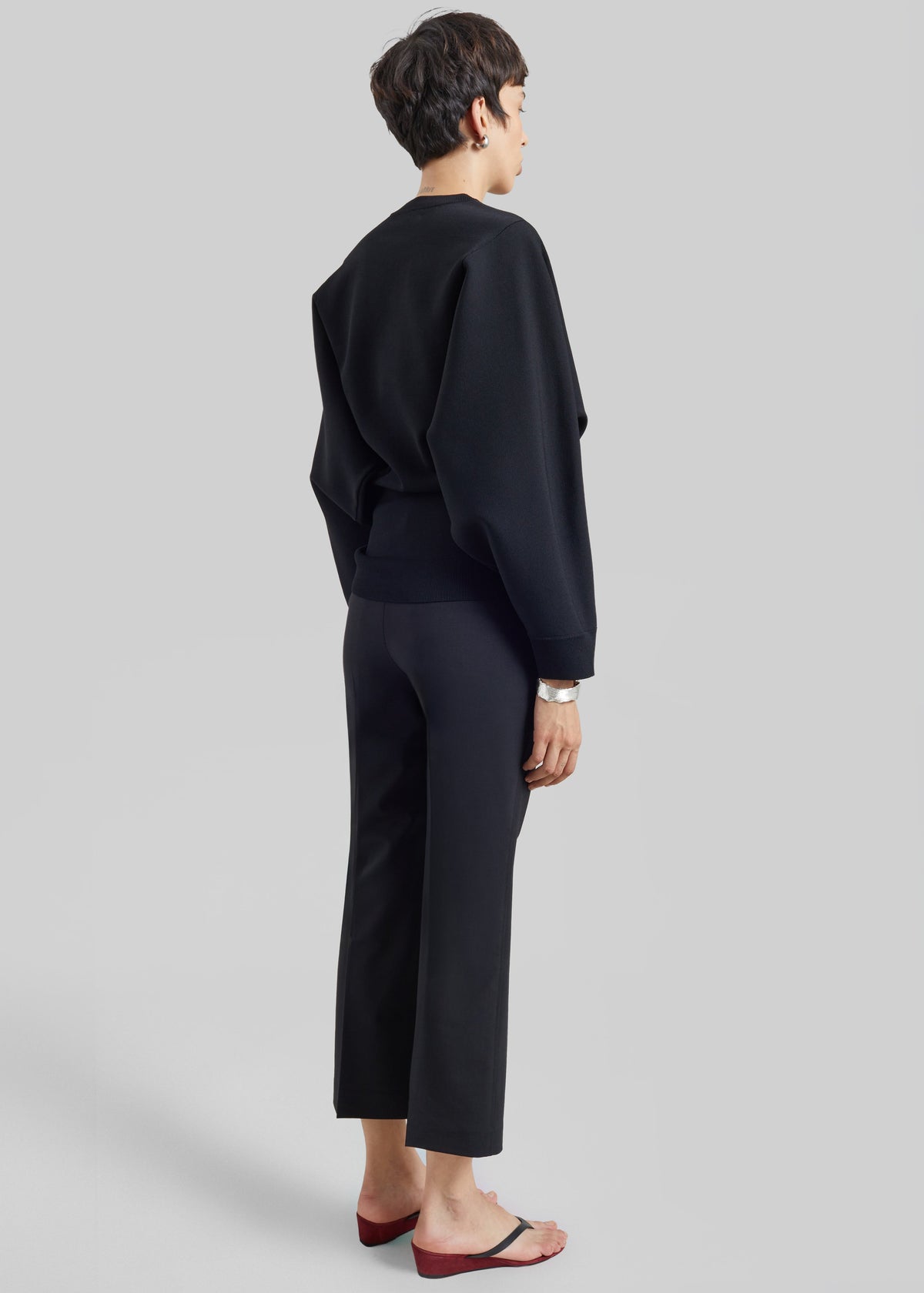 CO Crewneck Tunic - Black – view 4 of 4
