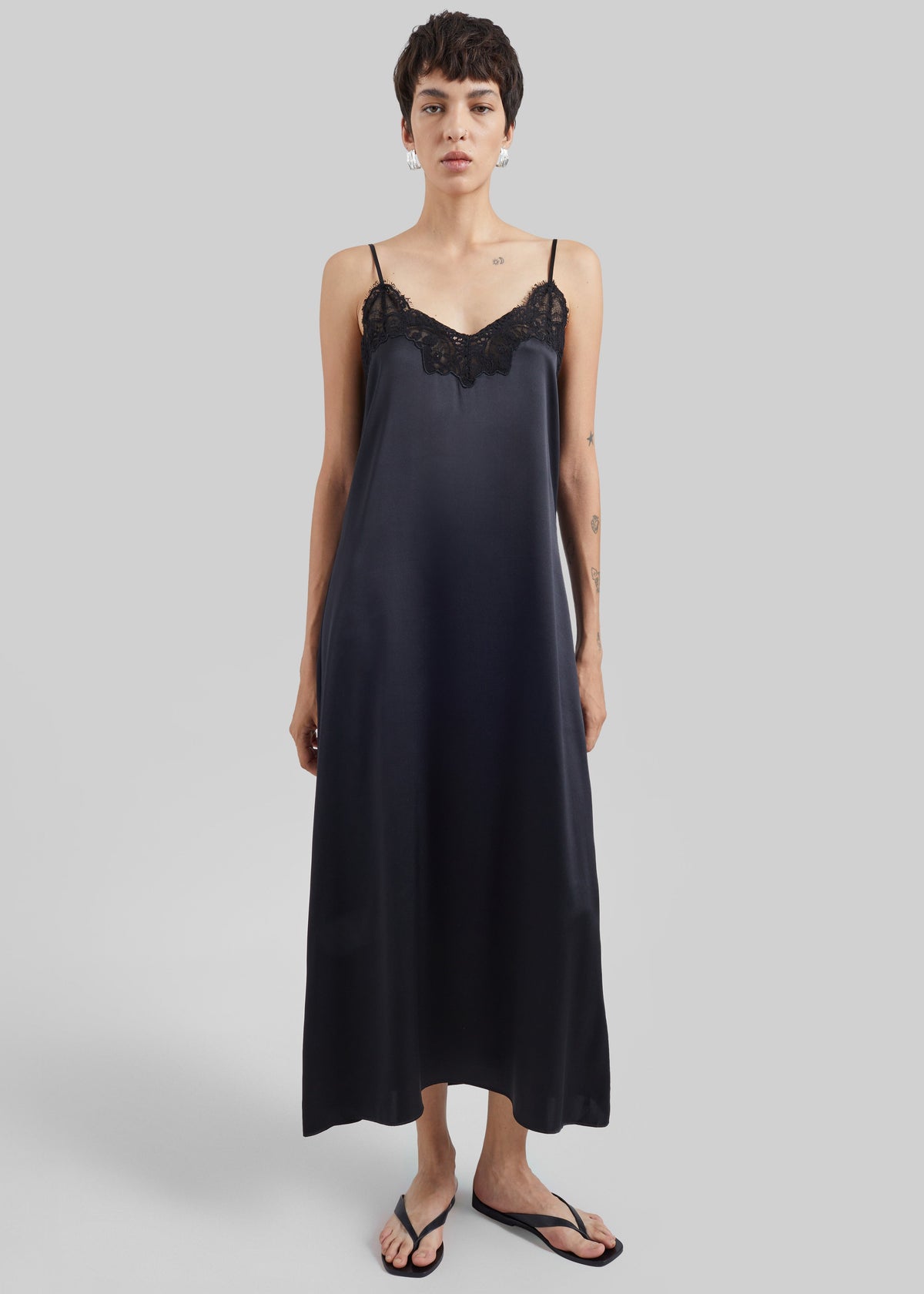CO Lace Cami Dress - Black – view 1 of 6