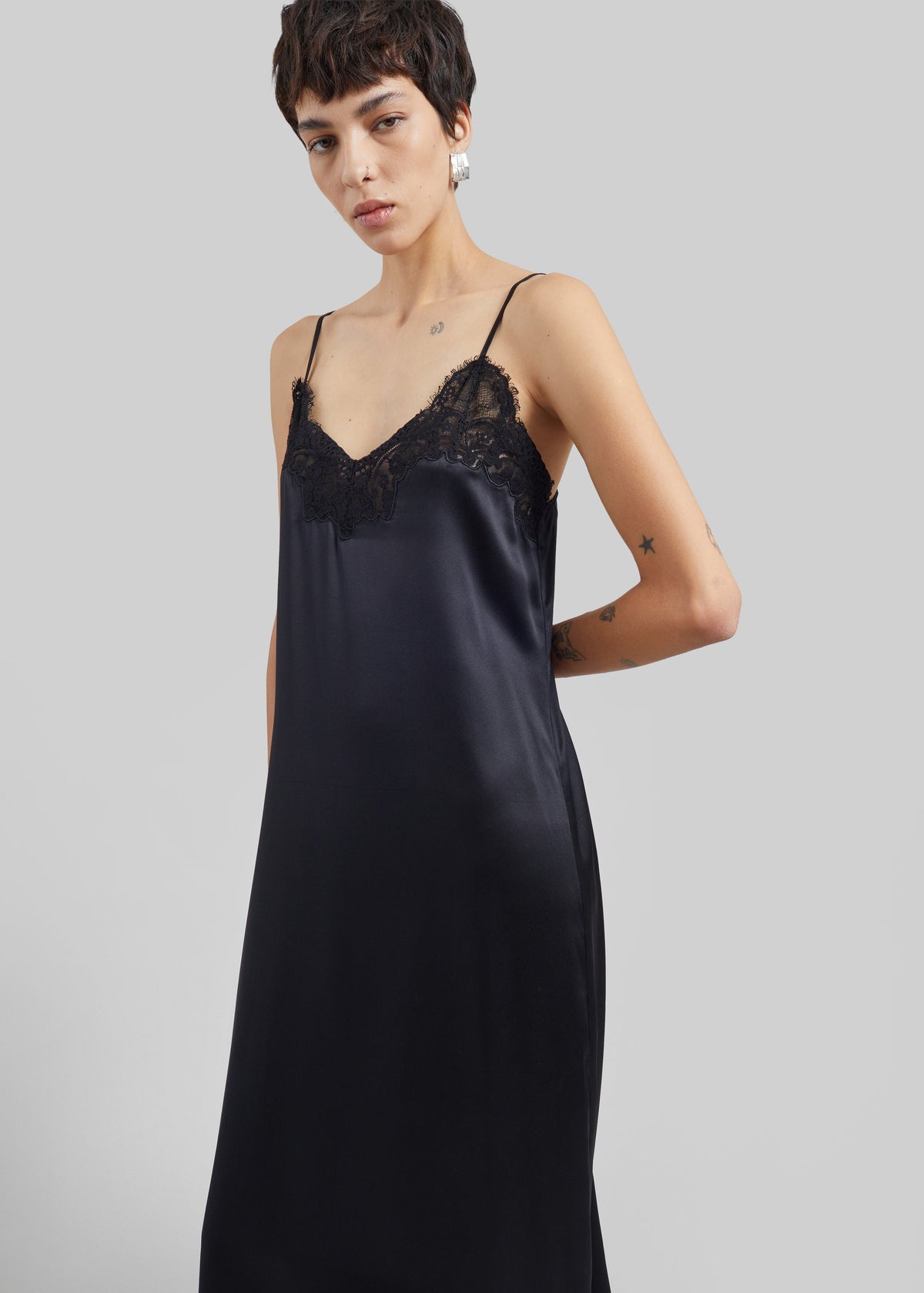 CO Lace Cami Dress - Black – view 4 of 6