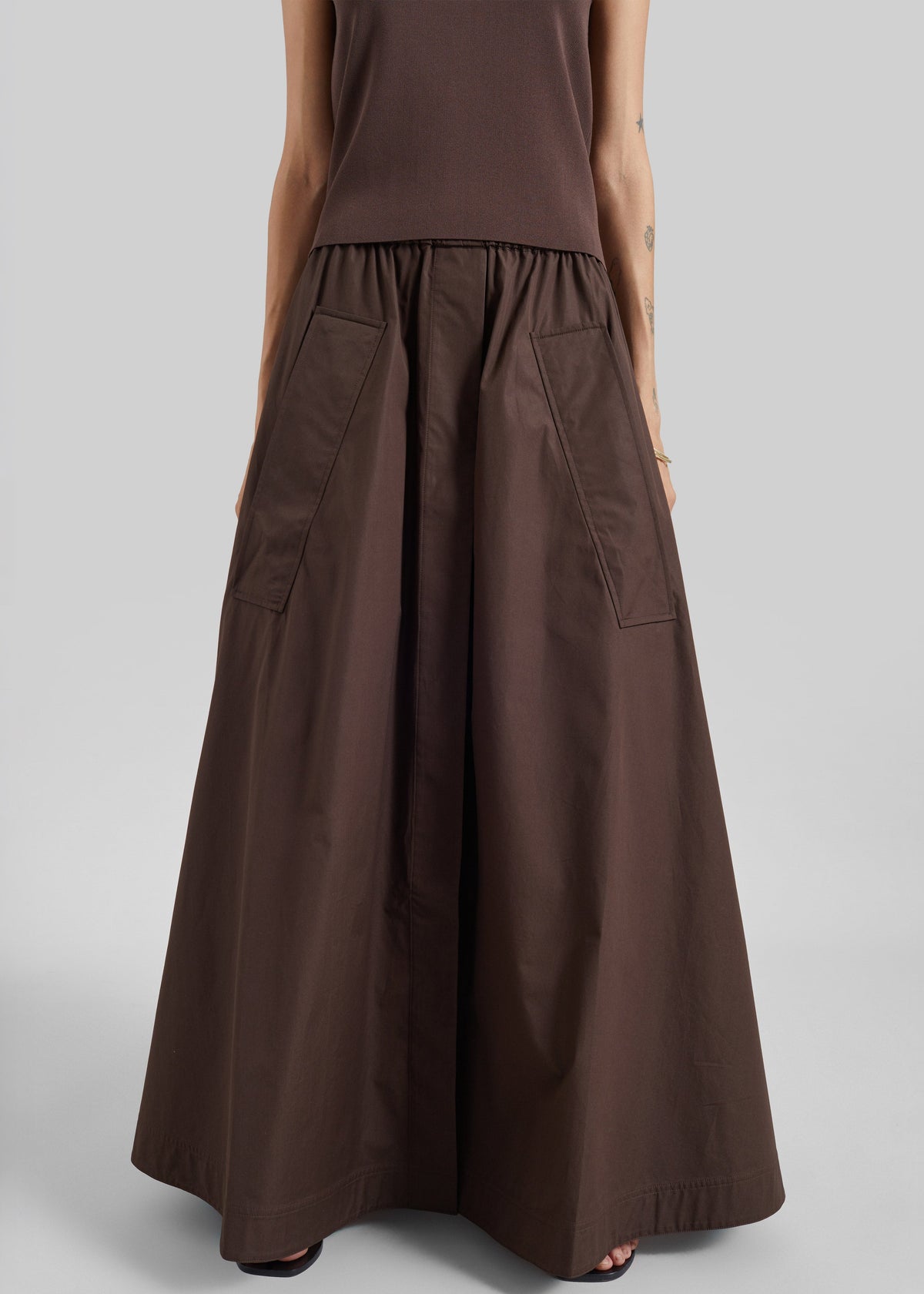 CO Parachute Skirt - Chocolate – view 2 of 5