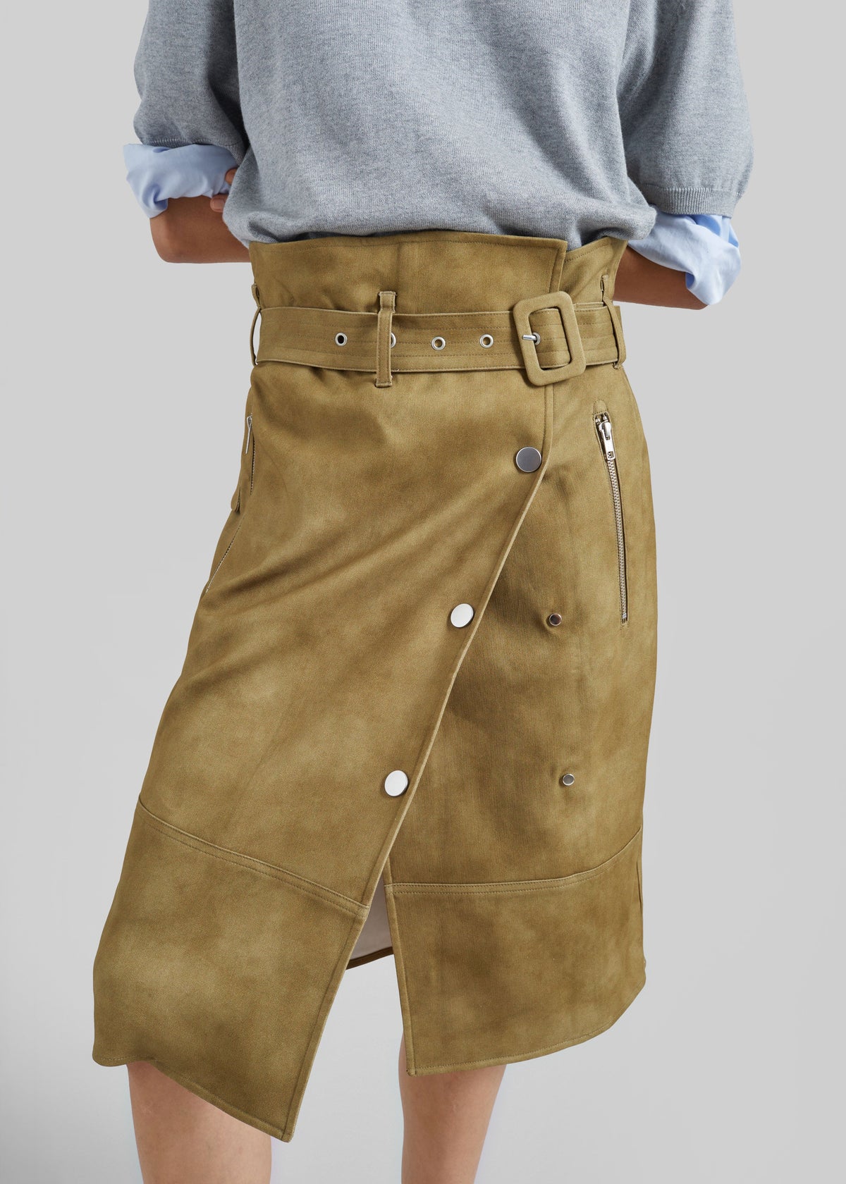 CO Hardware Skirt - Khaki – view 3 of 5