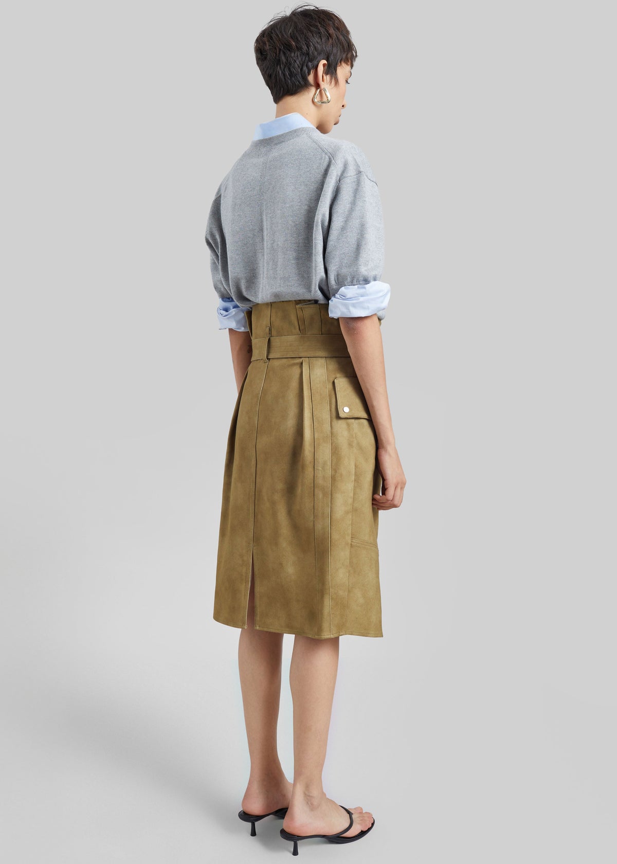 CO Hardware Skirt - Khaki – view 5 of 5