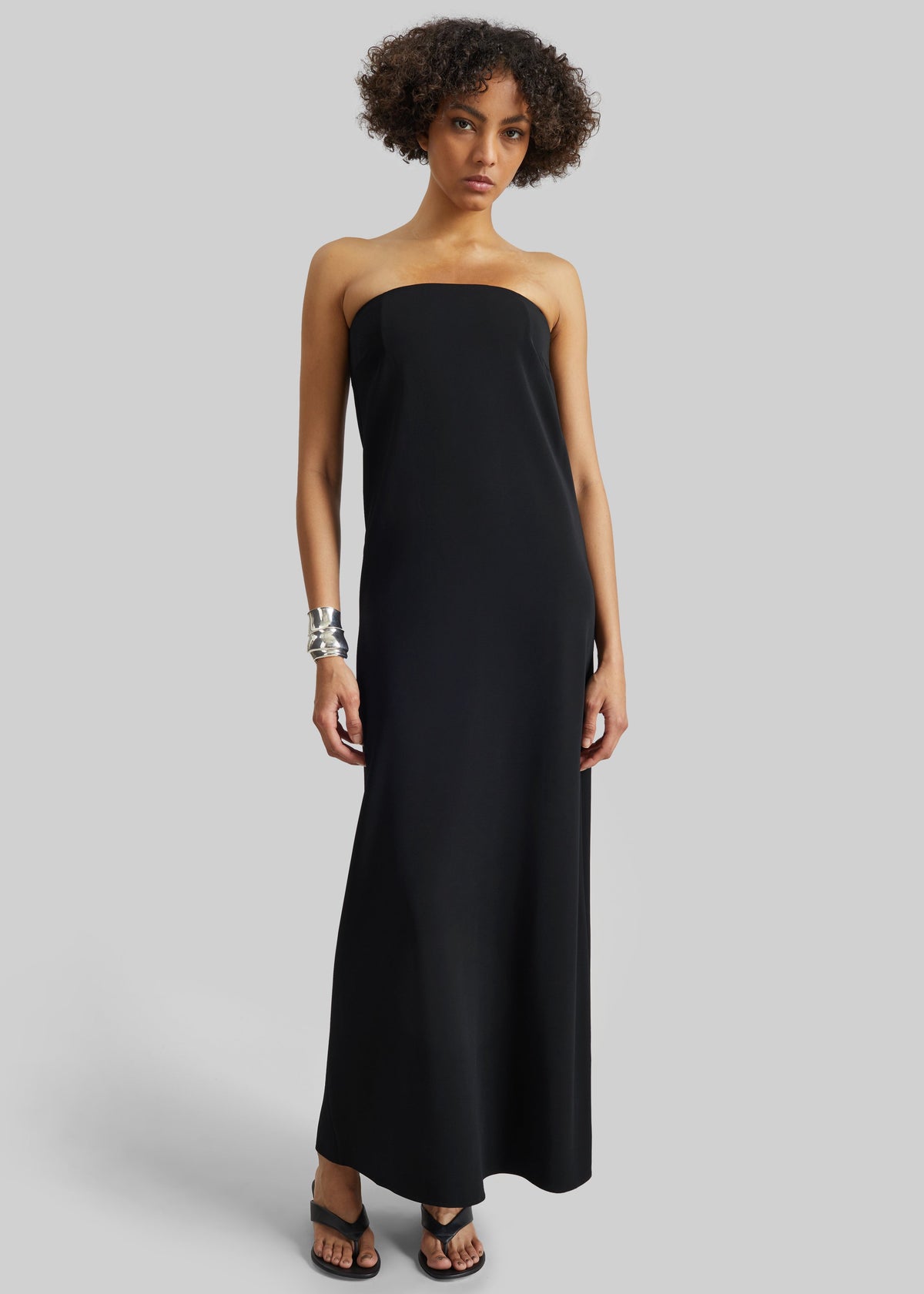 CO Strapless Dress - Black – view 3 of 5