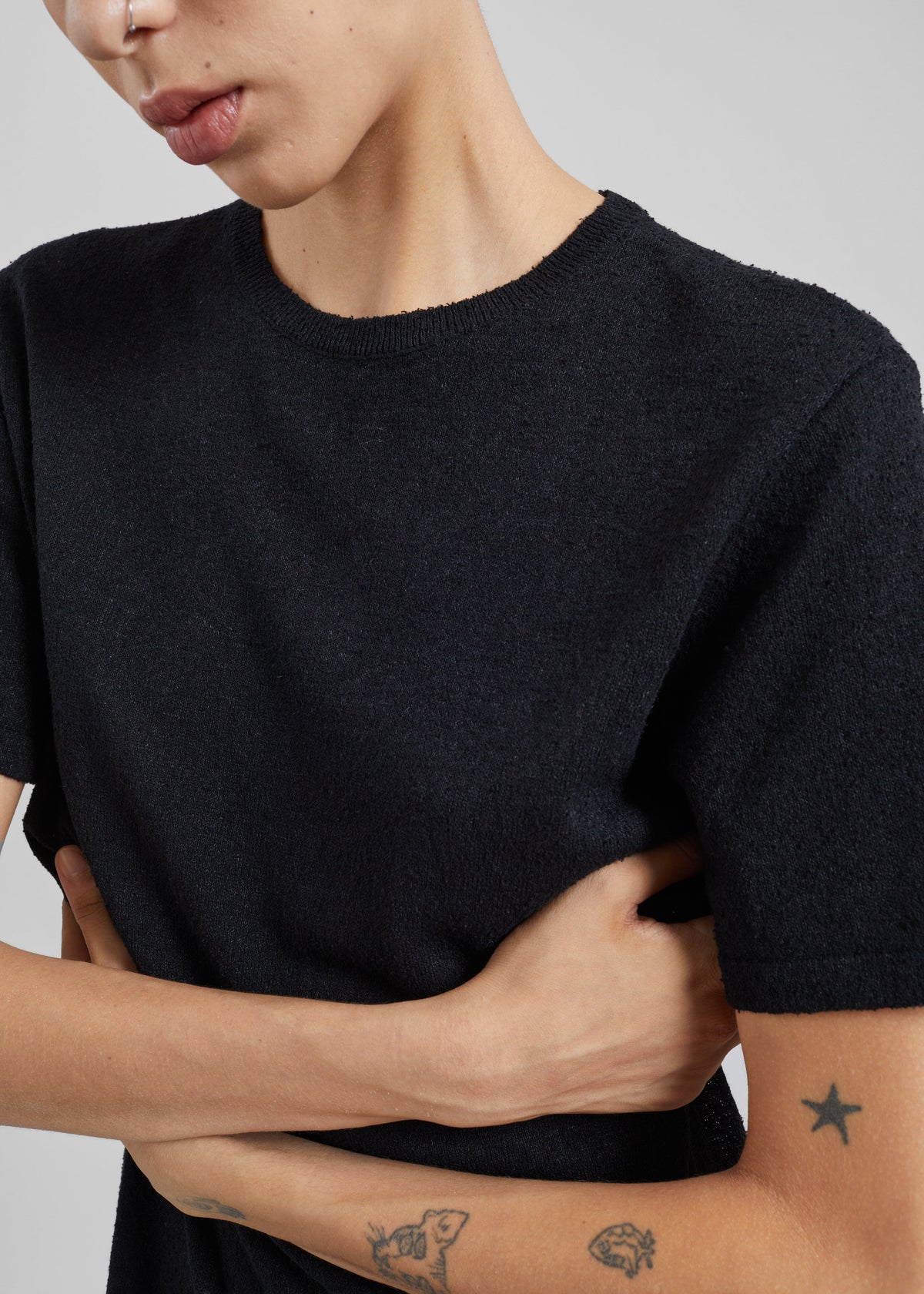 CO T-Shirt Dress - Black – view 2 of 6