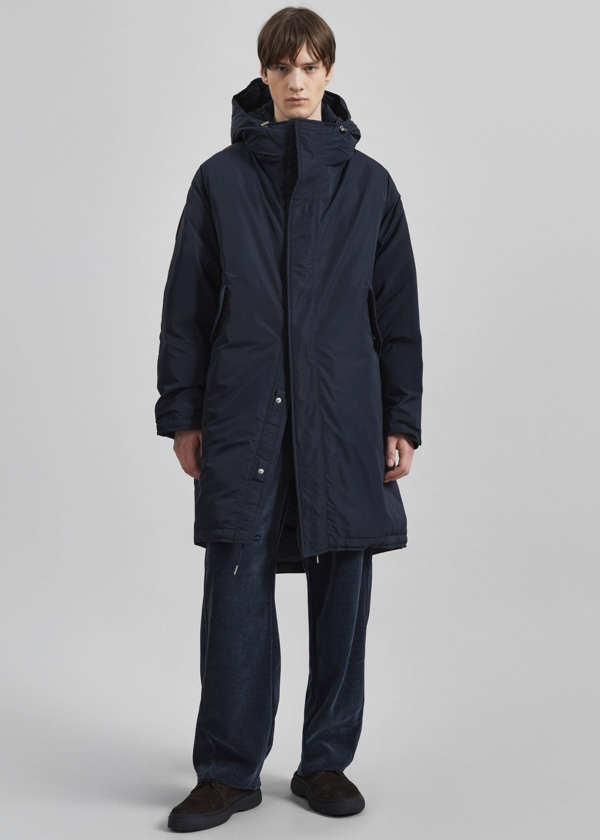 Cobar Padded Parka - Dark Navy – view 1 of 7