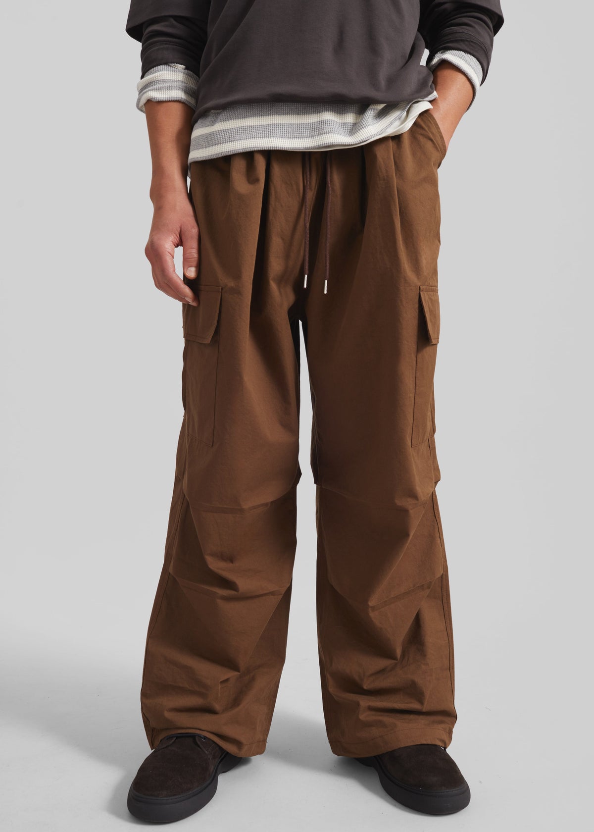 Cobourg Cargo Pants - Brown – view 2 of 6
