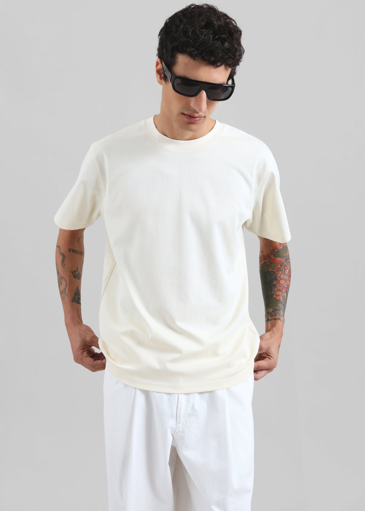 Colebee Soft Jersey T-Shirt - Cream – view 2 of 6