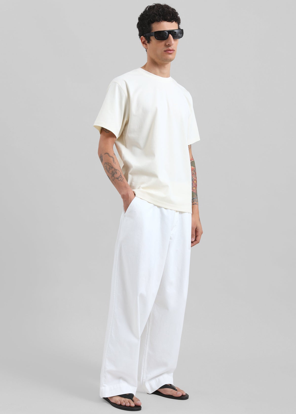 Colebee Soft Jersey T-Shirt - Cream – view 3 of 6