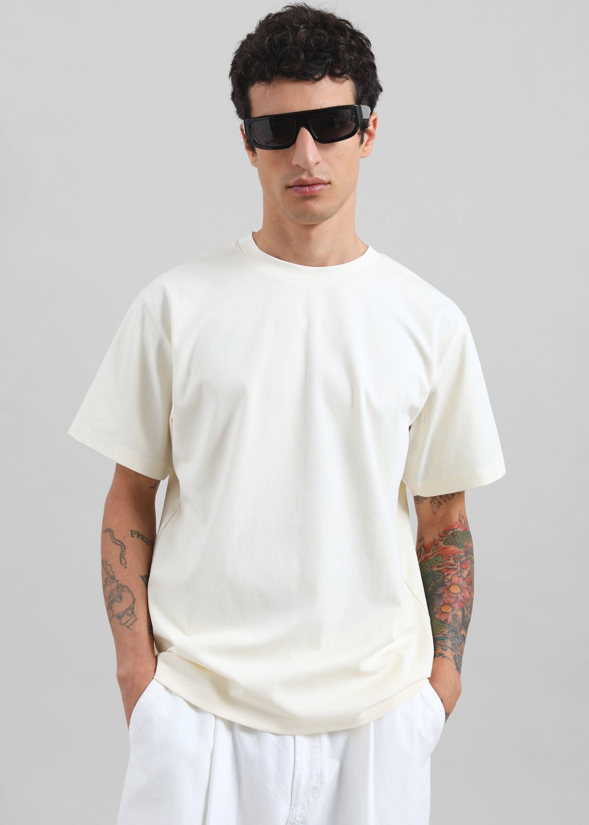 Colebee Soft Jersey T-Shirt - Cream – view 1 of 6