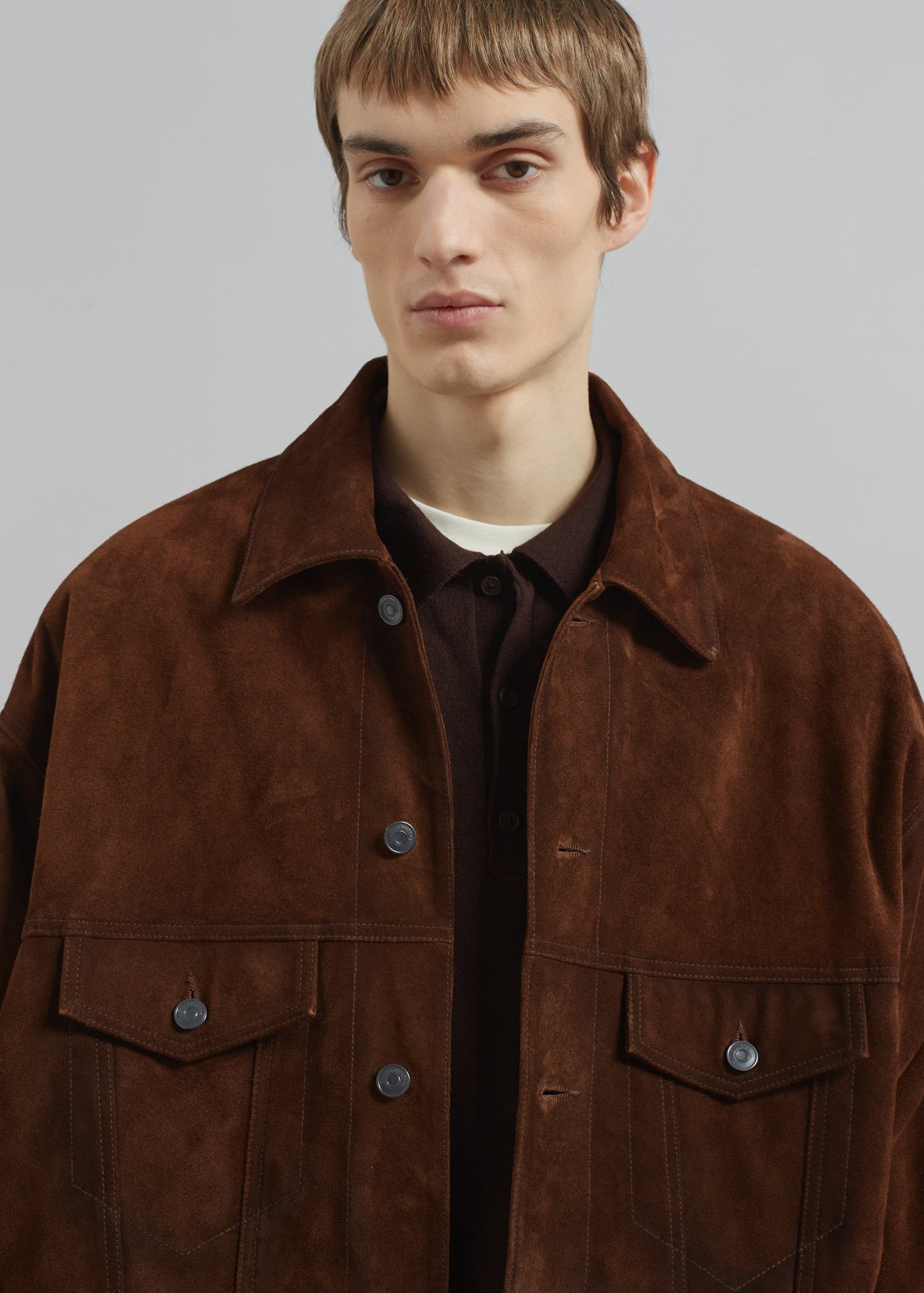 Conan Suede Jacket - Brown – view 4 of 11