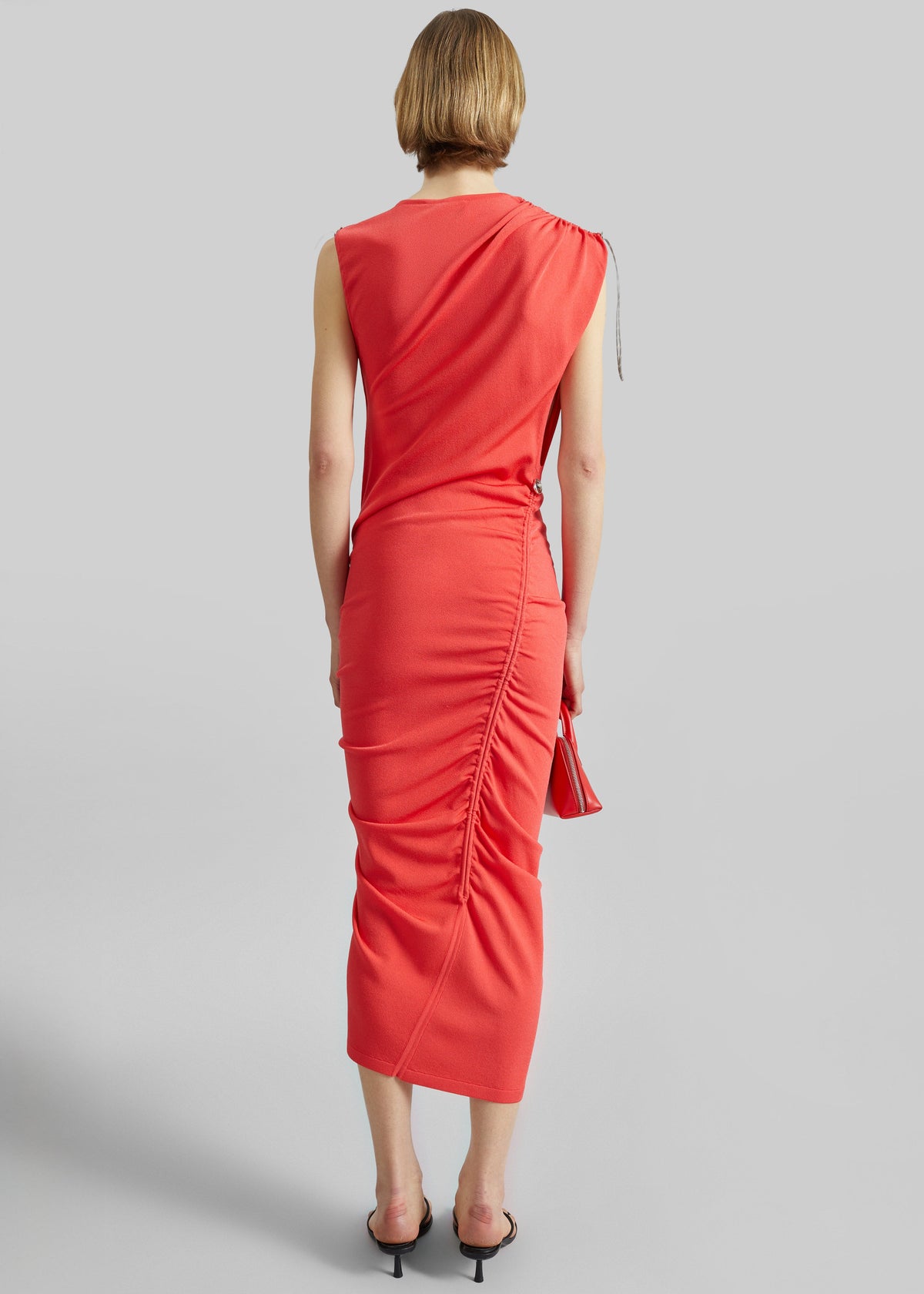 Coperni Adjustable Knit Dress - Red – view 7 of 7