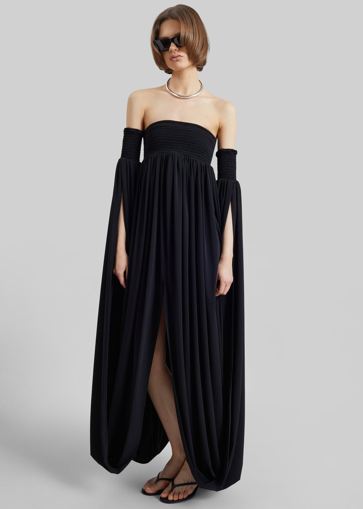 Coperni All In One Smock Dress - Black – view 3 of 8