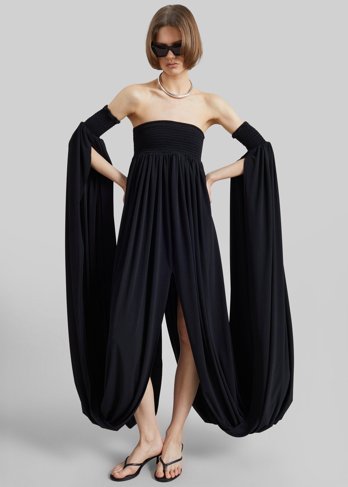 Coperni All In One Smock Dress - Black – view 6 of 8