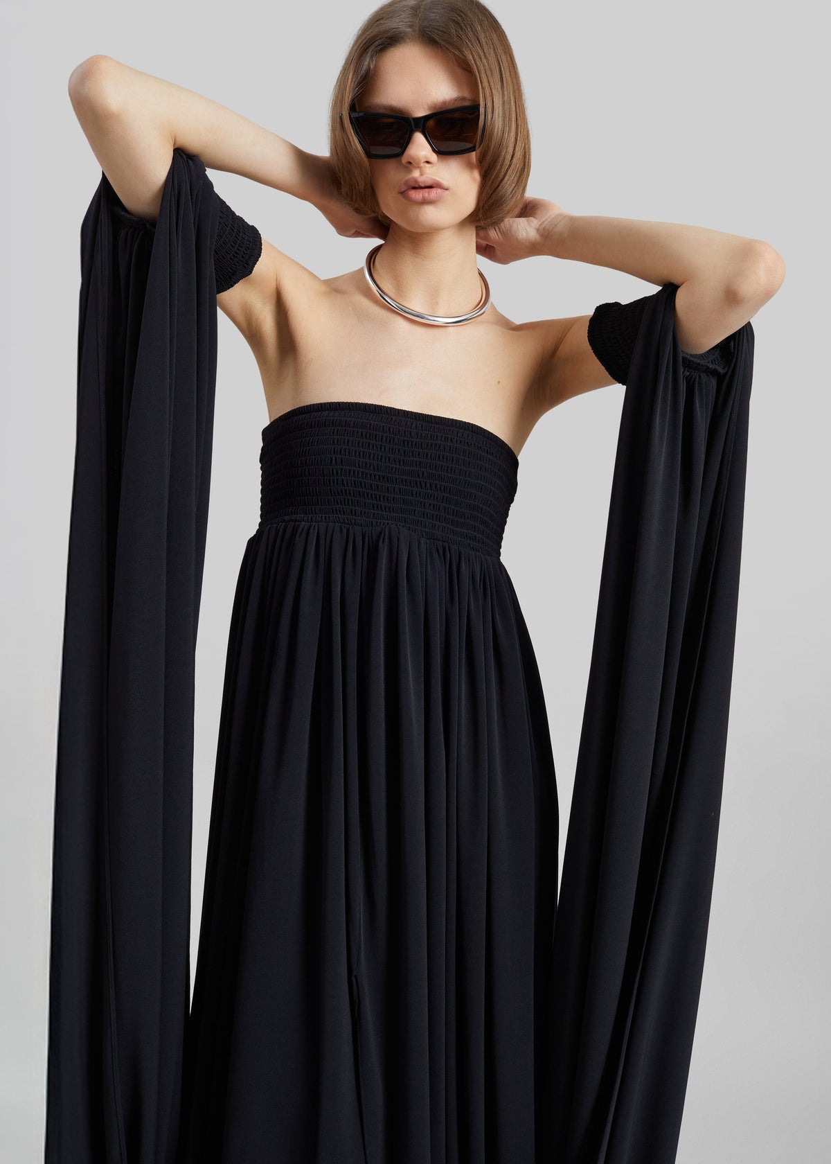 Coperni All In One Smock Dress - Black – view 2 of 8