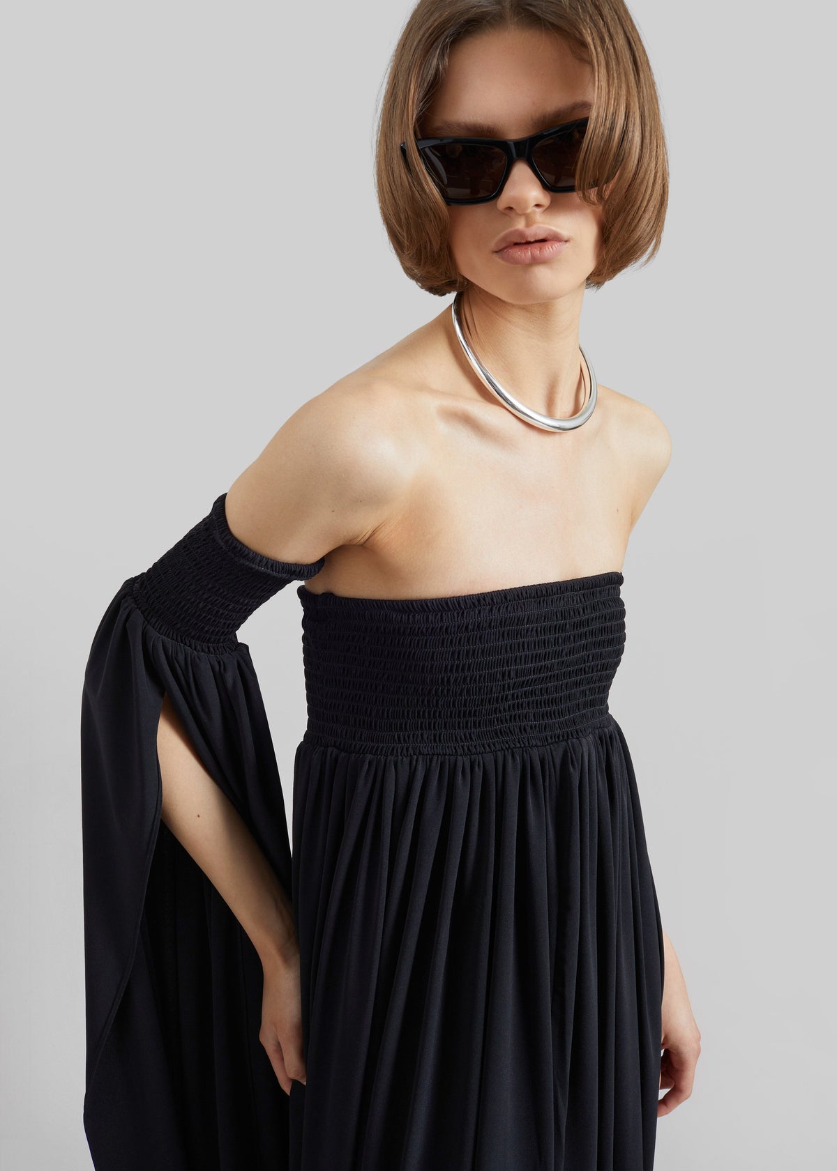 Coperni All In One Smock Dress - Black – view 5 of 8
