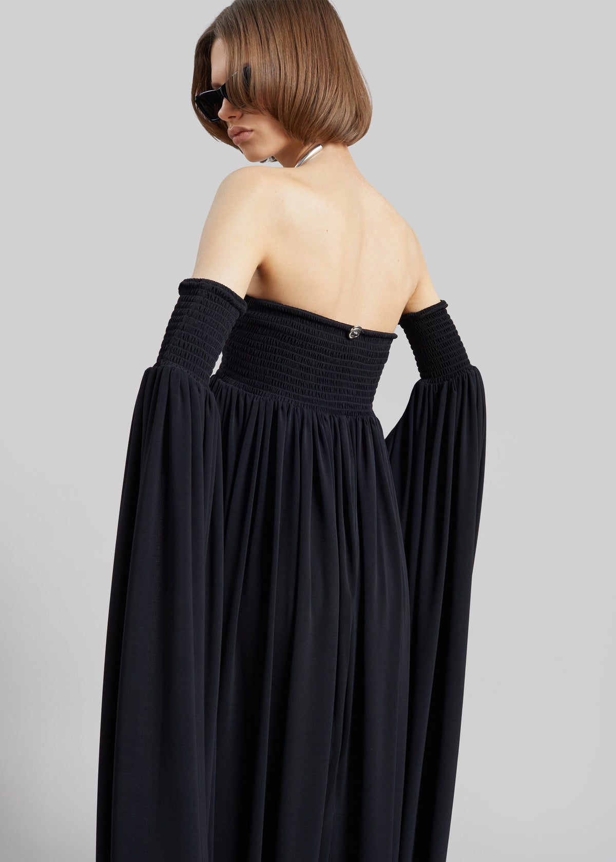 Coperni All In One Smock Dress - Black – view 8 of 8