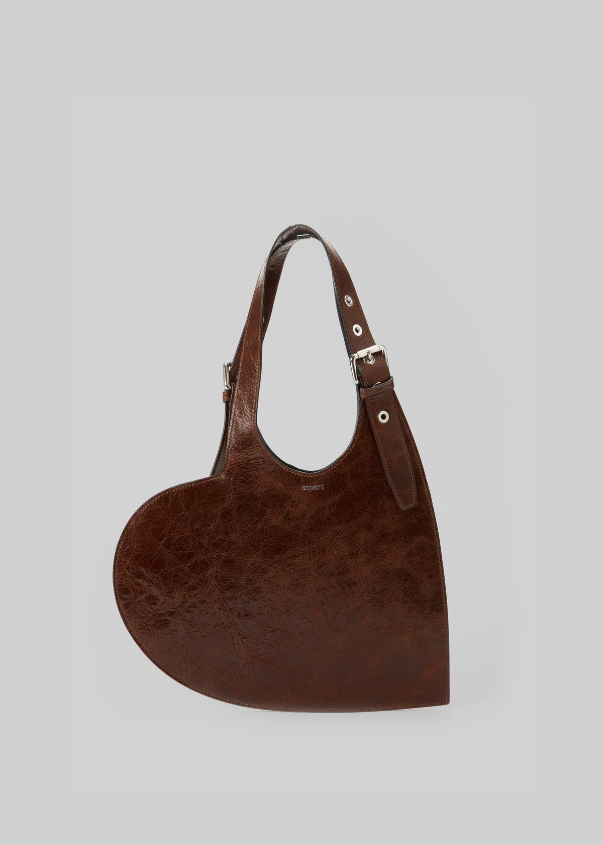 Coperni Belt Heart Tote Bag - Brown – view 1 of 4