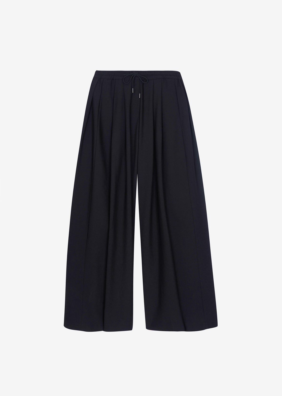 Corlen Pleated Wide Pants - Dark Navy – view 9 of 9