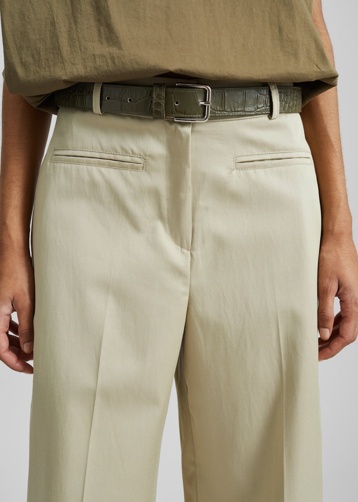 Corris Straight Cuff Trousers - Beige – view 4 of 7