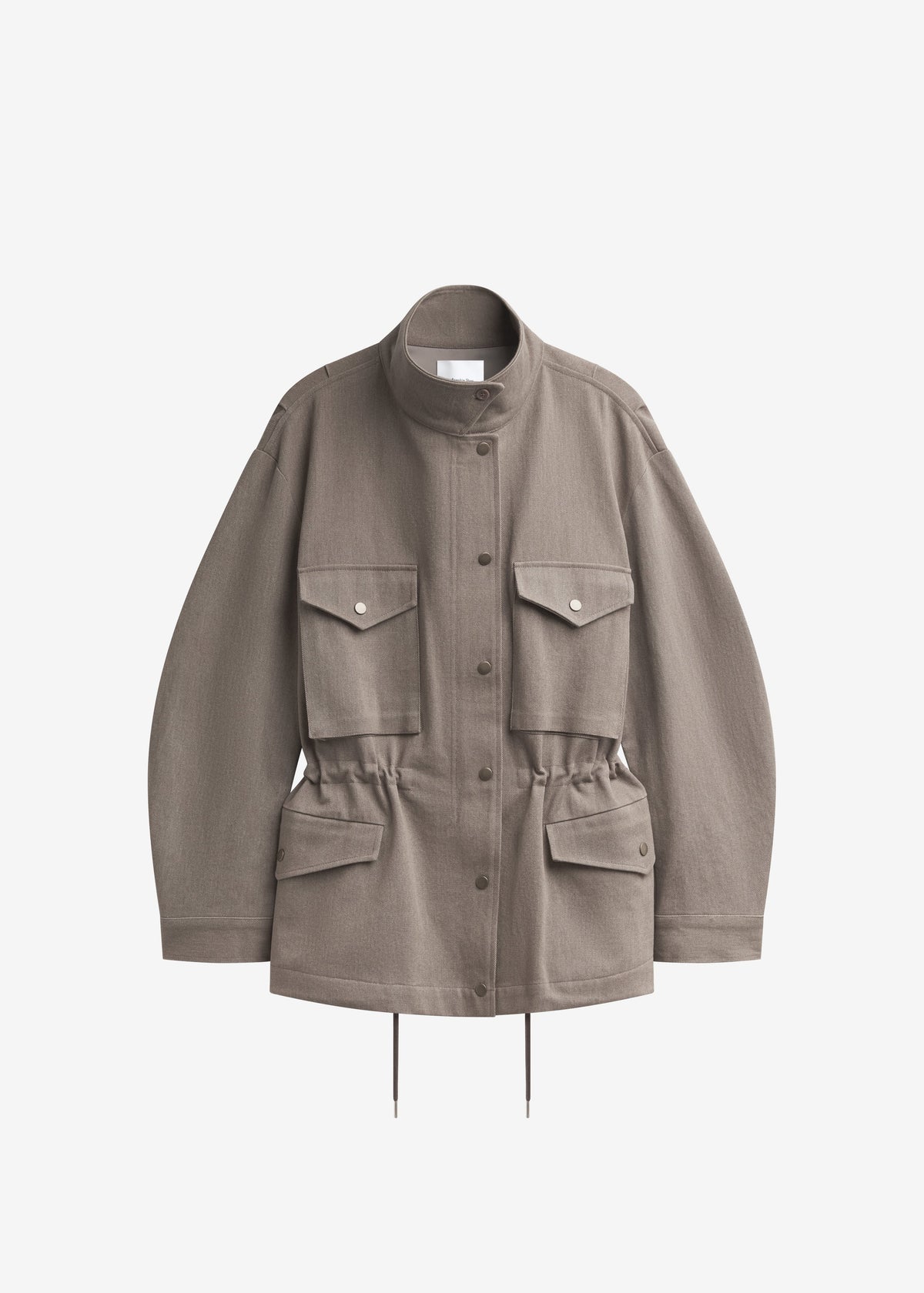 Danto Drawstring Utility Jacket - Light Brown – view 7 of 7