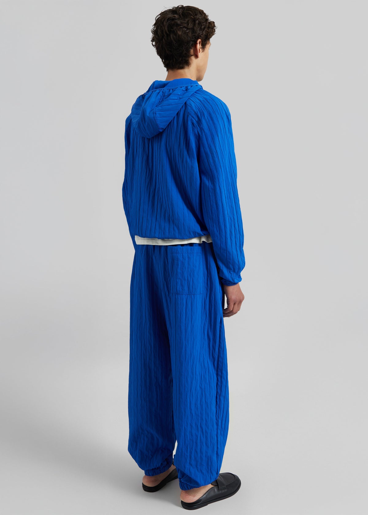Dario Textured Joggers - Cobalt – view 6 of 6