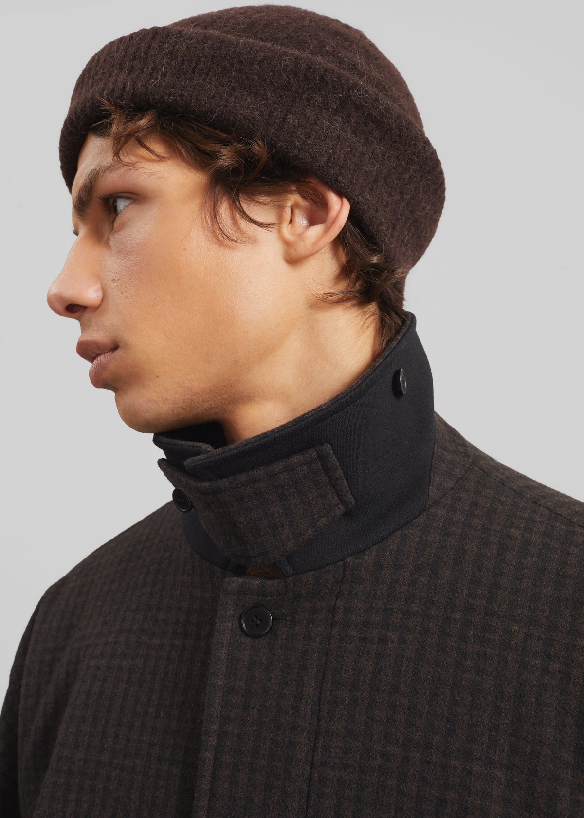 Dashiell Boxy Jacket - Black/Brown – view 2 of 9