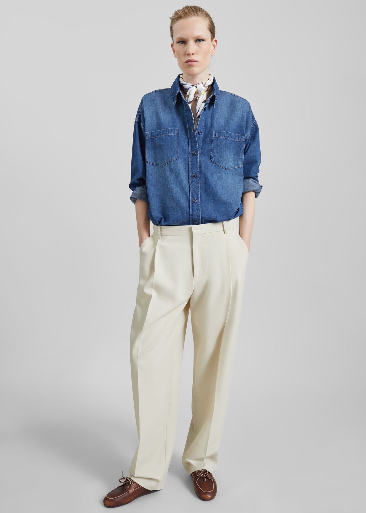 Deira Denim Shirt - Blue Wash – view 2 of 10