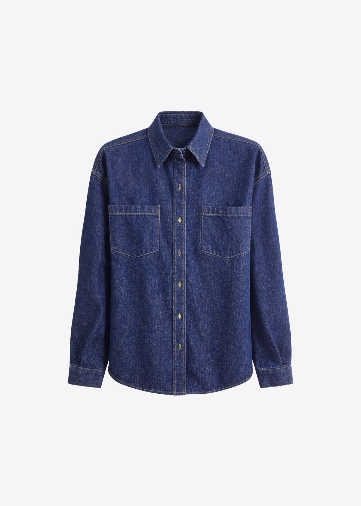 Deira Denim Shirt - Dark Wash – view 9 of 9