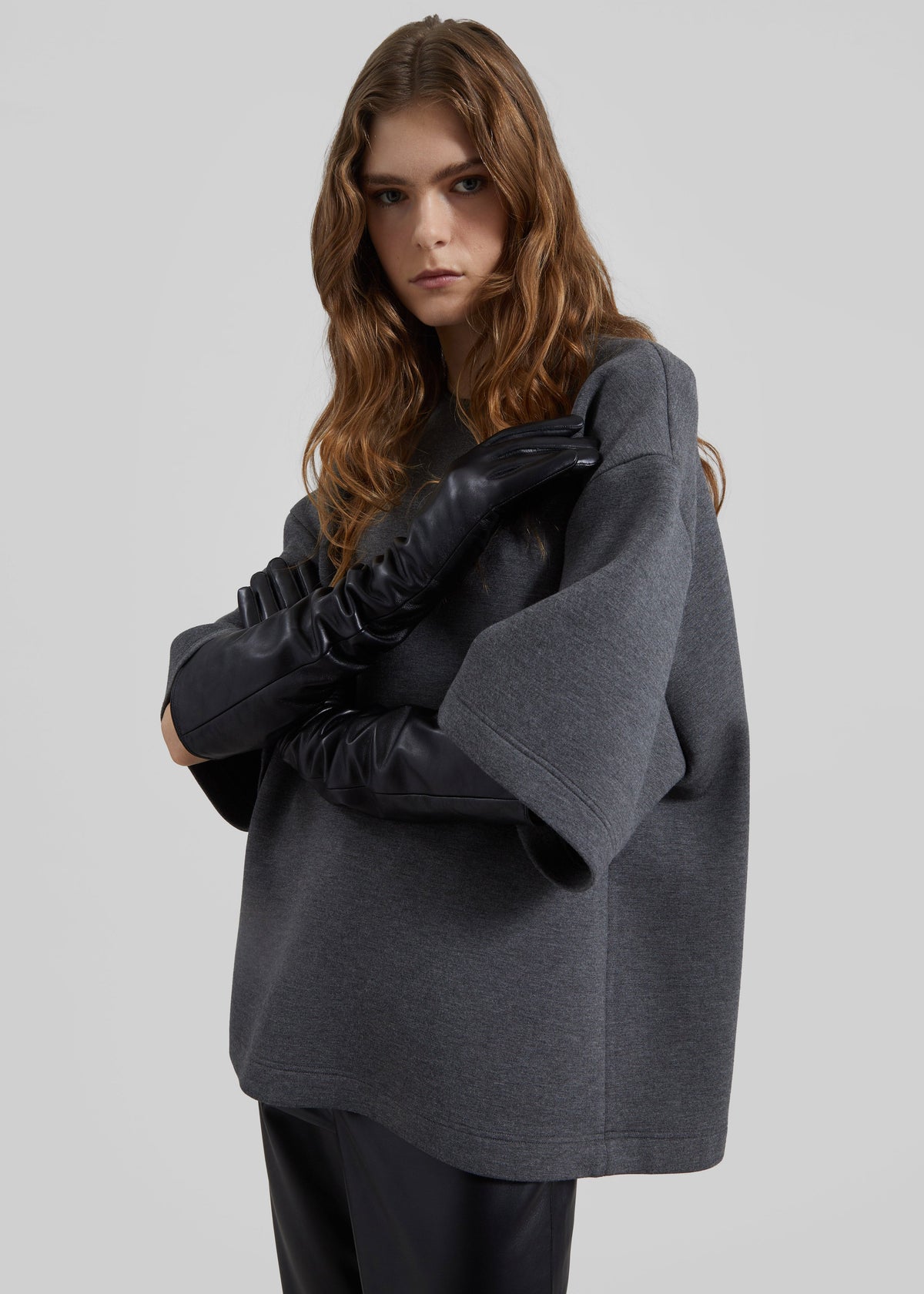 Delancey Neoprene Tee - Dark Grey – view 4 of 7