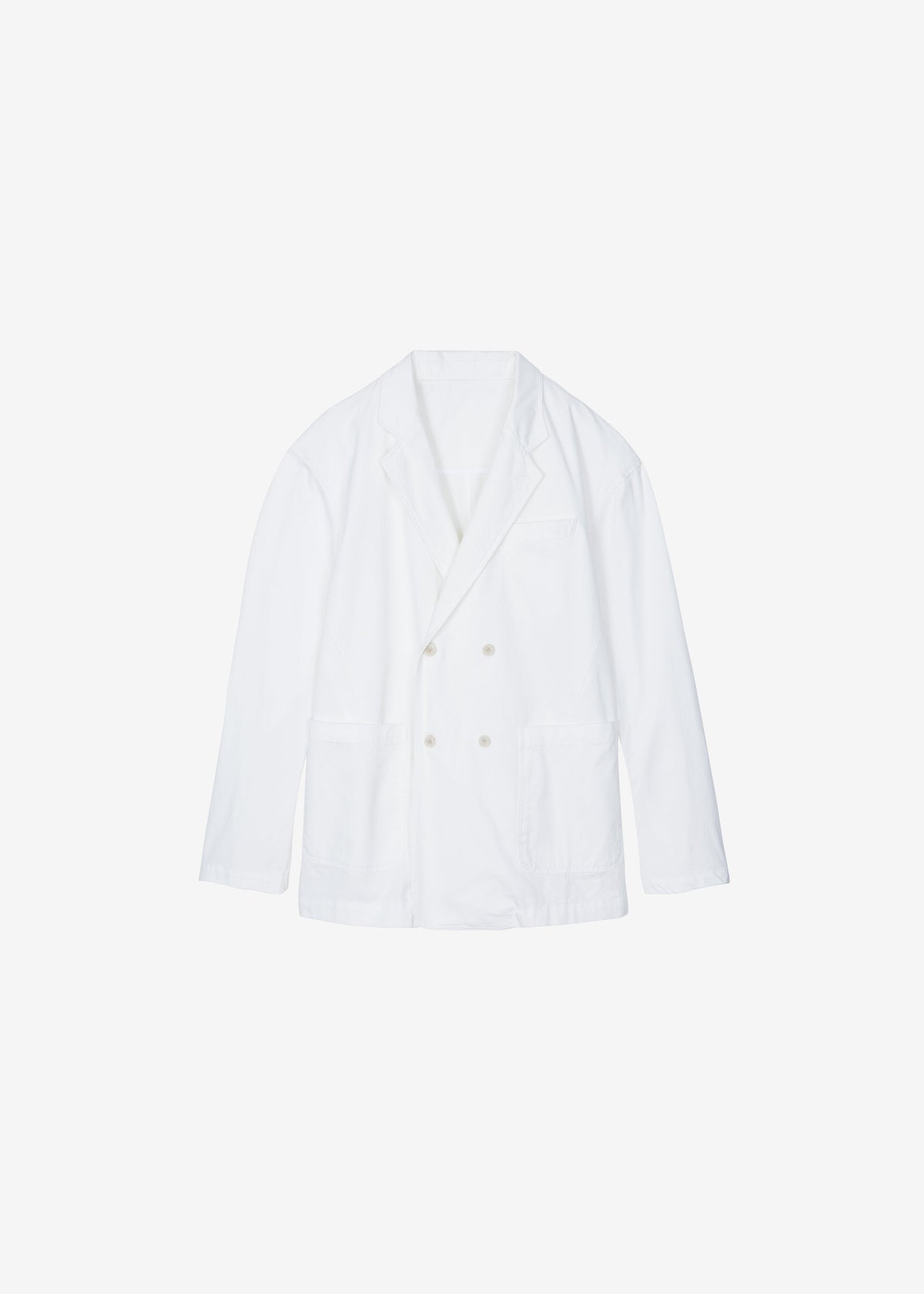 Denaye Cotton Blazer - White – view 9 of 9