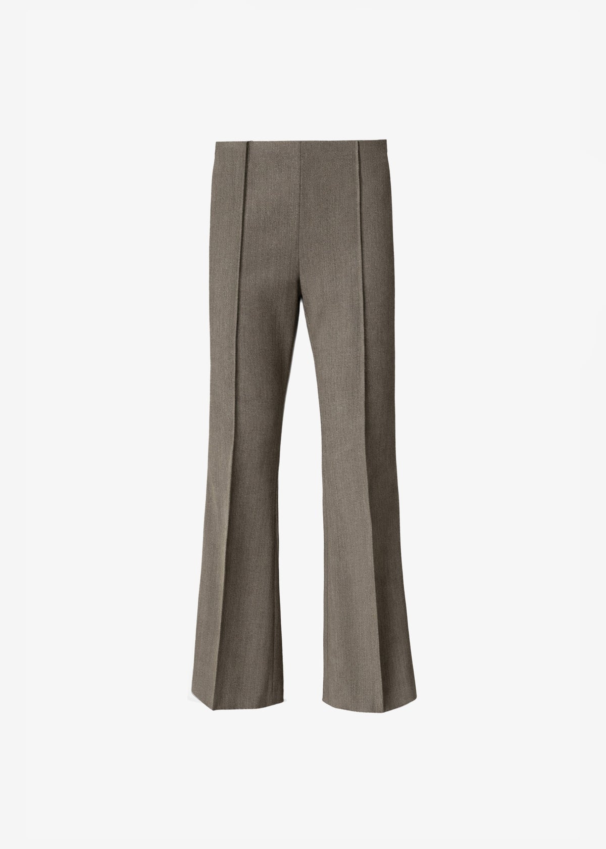 Dessa Wool Flared Pants - Beige Melange – view 7 of 7