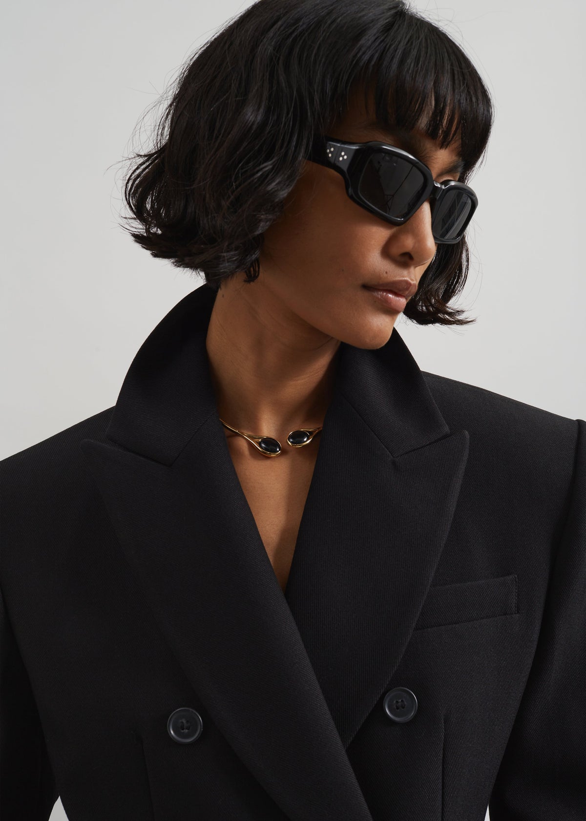Doyer Cinched Blazer - Black – view 7 of 9