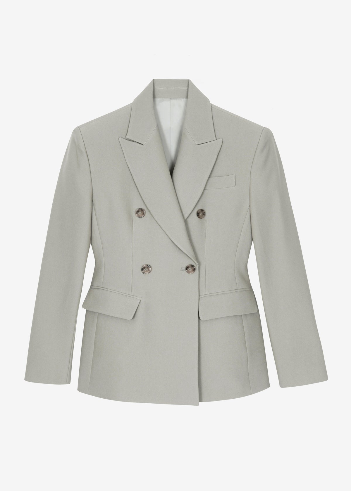 Dina Double Breasted Blazer - Light Taupe – view 9 of 9