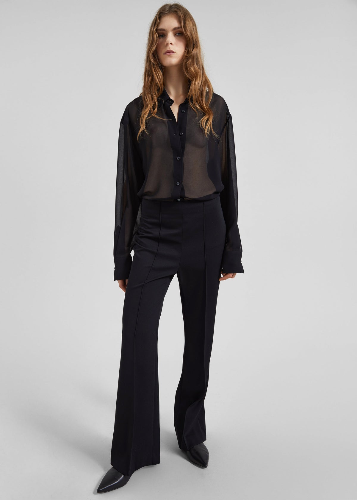 Dorotea Flared Pants - Black – view 3 of 8