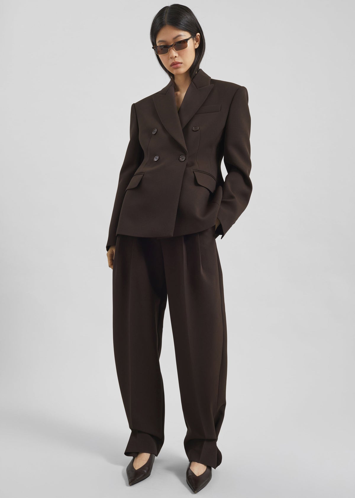 Doyer Cinched Blazer - Brown – view 5 of 7