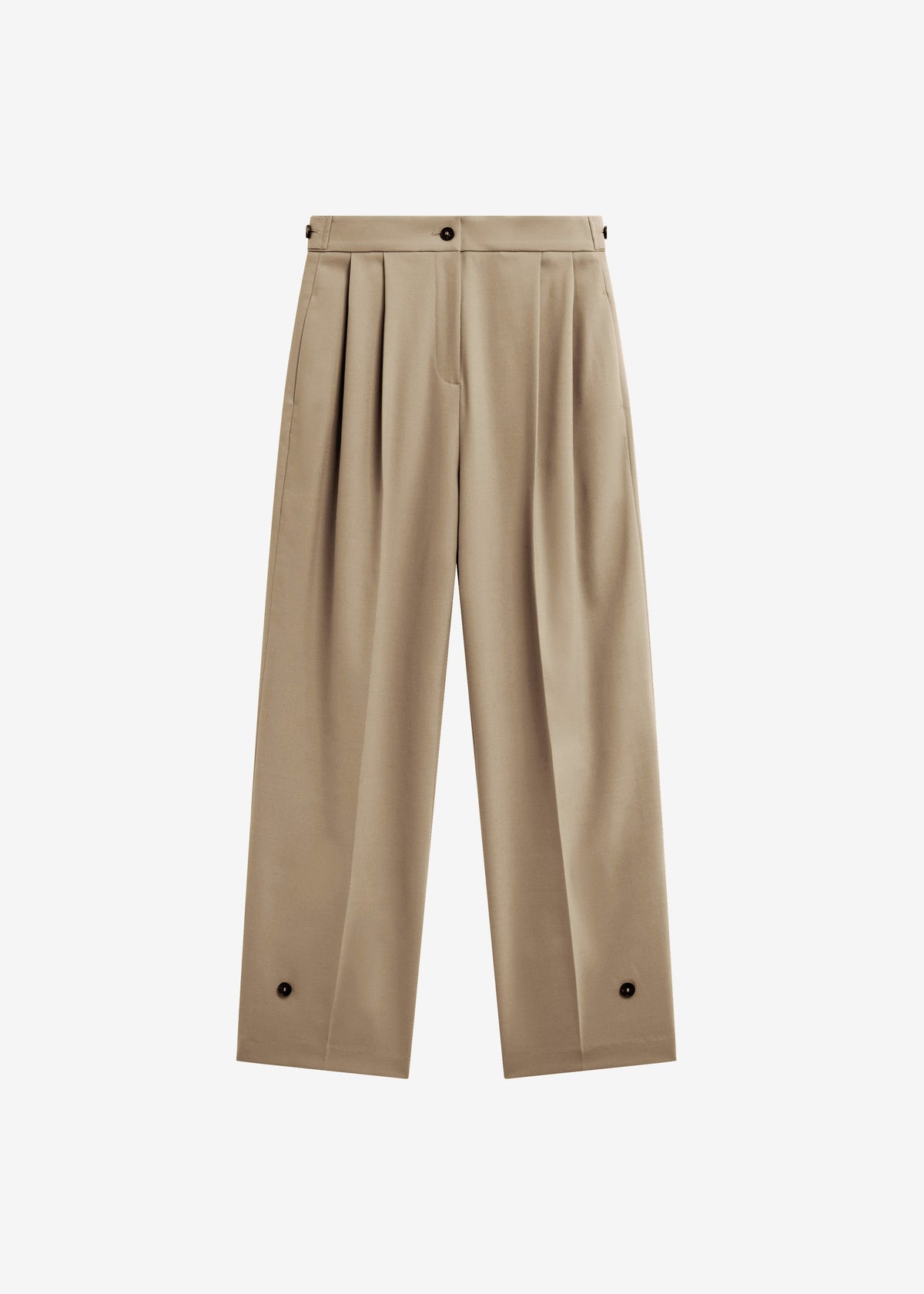Doyer Pleated Trousers - Beige – view 12 of 12